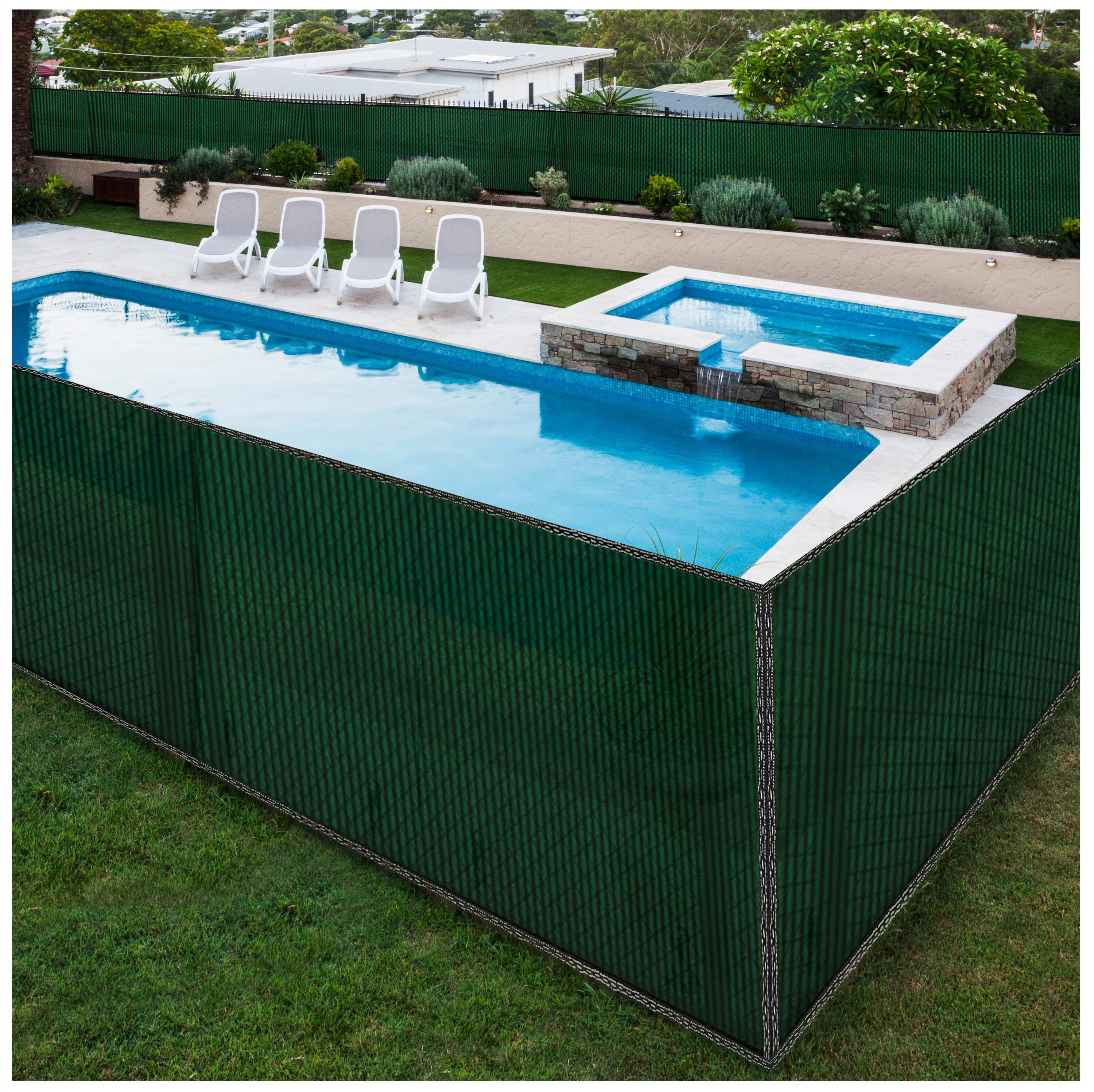 BOEN PN-30073 Chain-Link-Fence-Slats - View #6