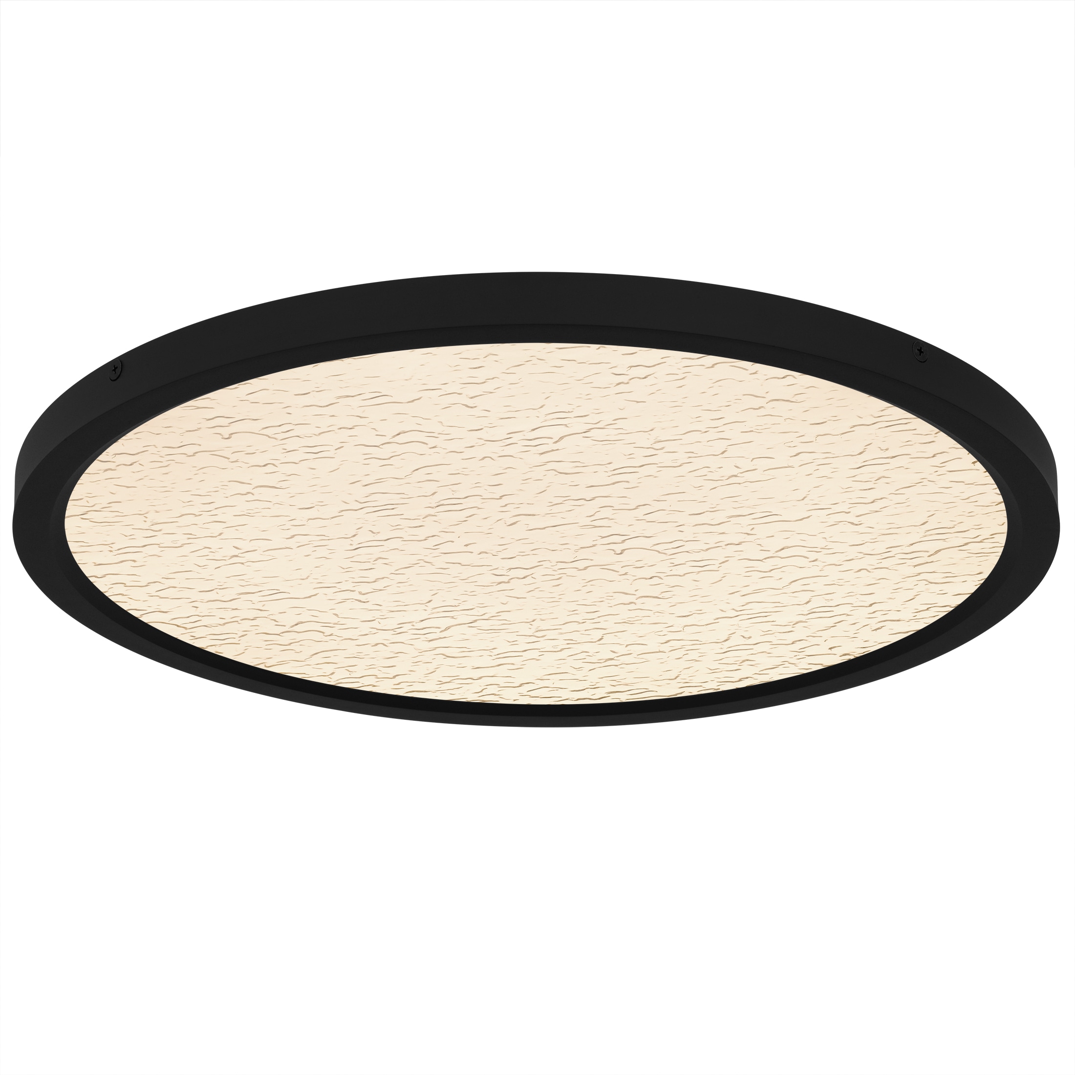 Quoizel OSTC1720EK Outskirts 20-in Black Integrated LED Flush Mount Light