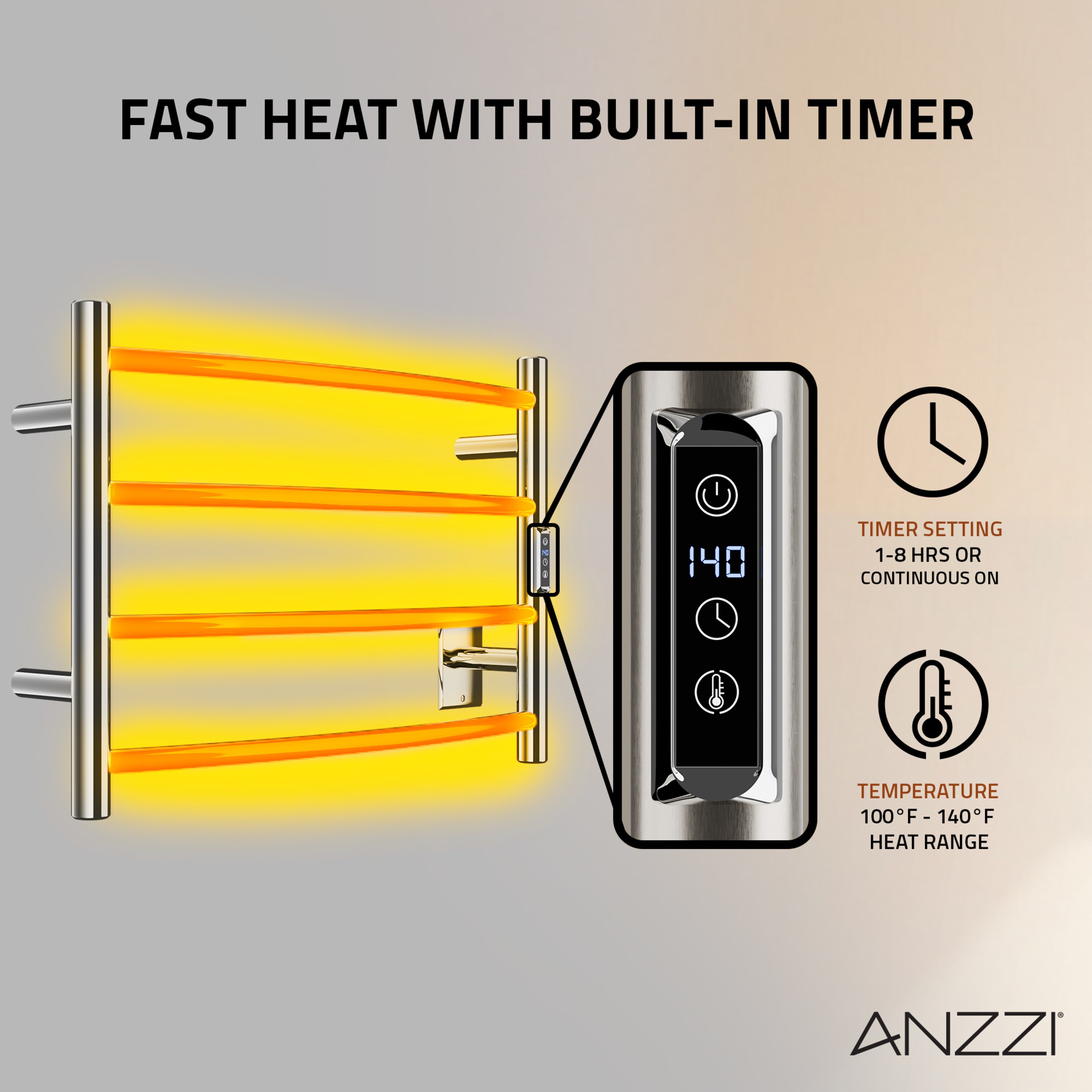 ANZZI TW-AZ018CH Towel-Warmers - View #9