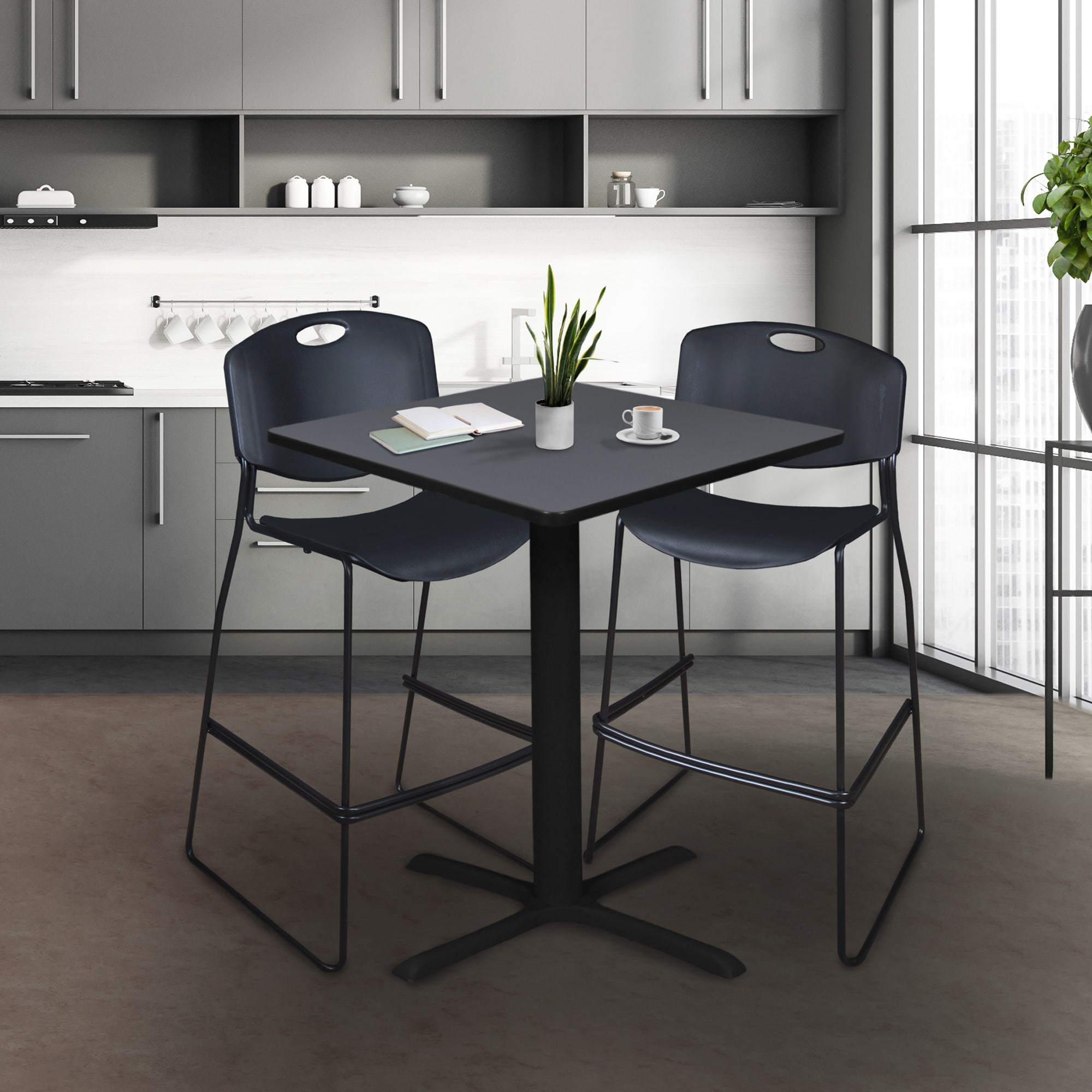 Regency TCB3636GY4495BK Office-Tables - View #8