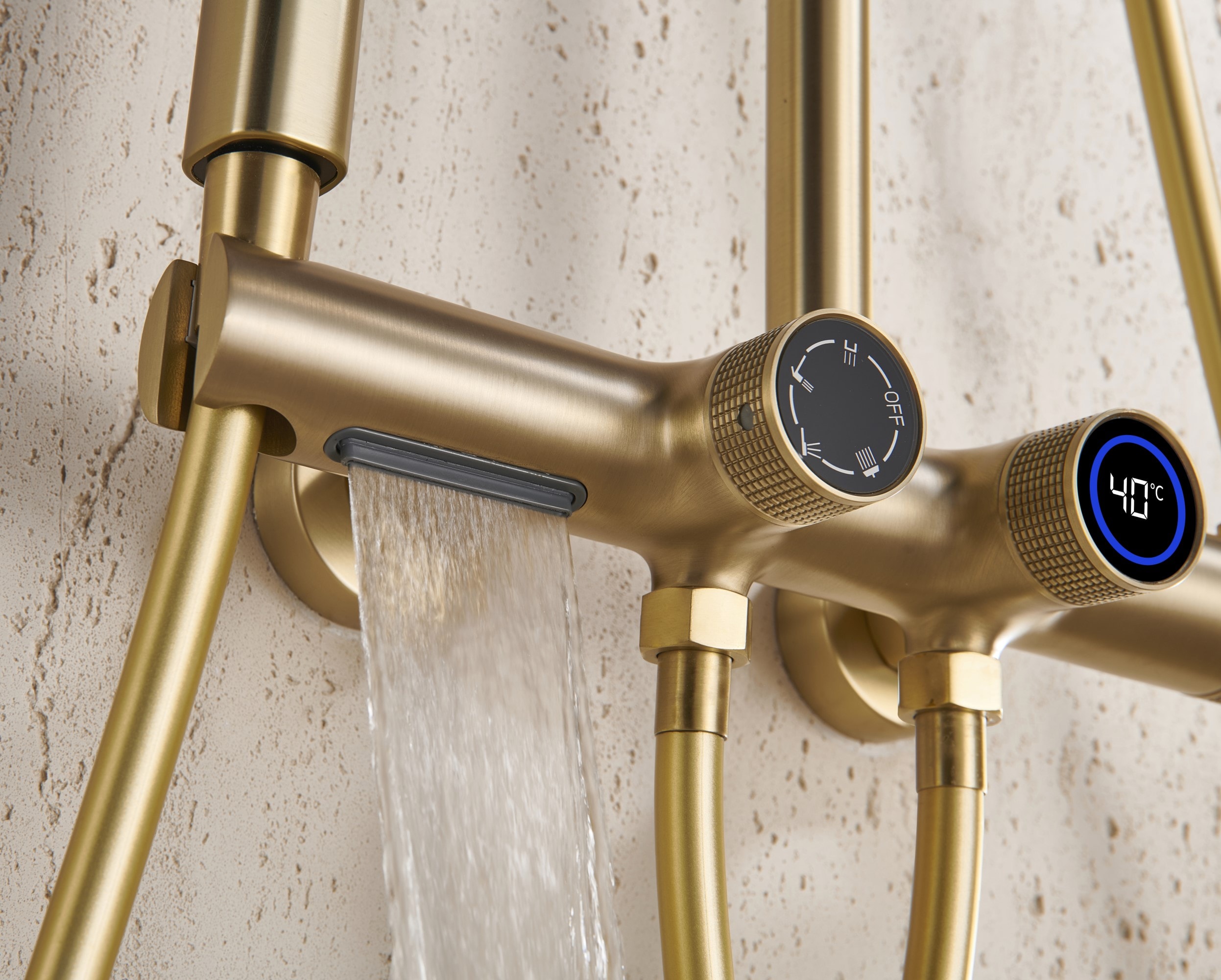 Mondawe AM-S008AC-10BG Showerhead-Bar-Panels - View #13