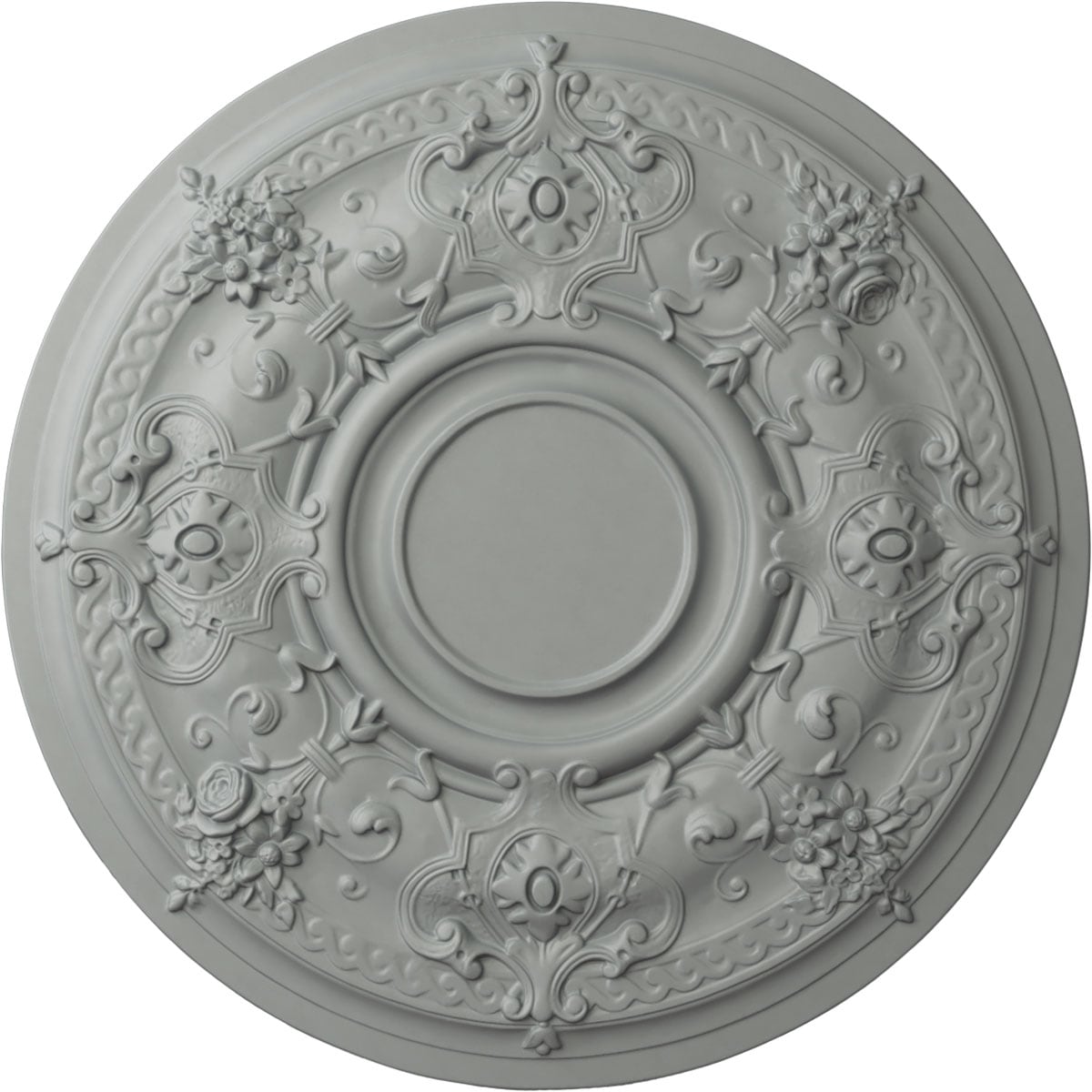 Ekena Millwork CM29DA 29.25-Inches W x 29.25-Inches L Architectural White Polyurethane Whole Ceiling Medallion