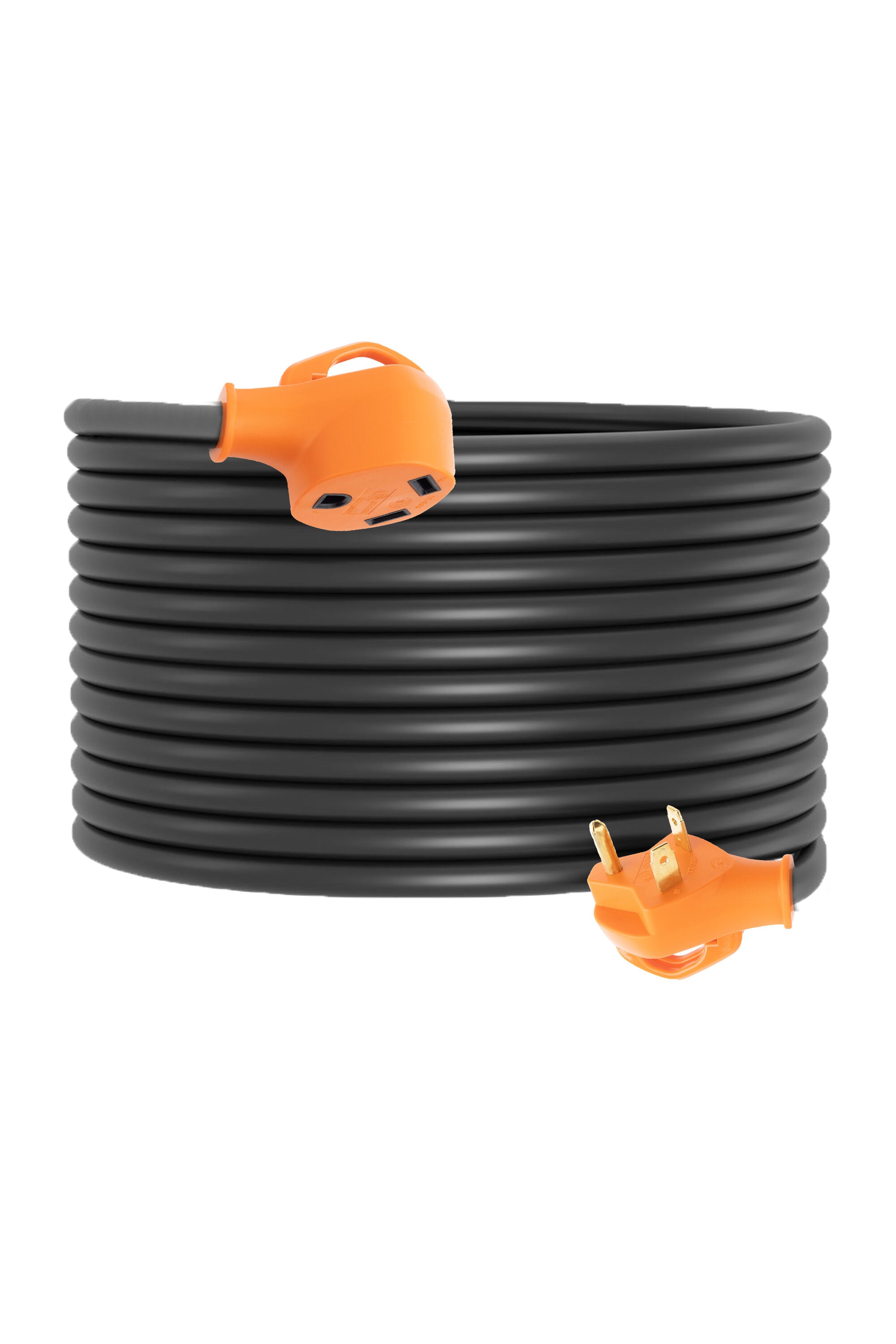 POWER SENTRY 50-ft 10 / 3 Heavy Duty 3 Prong ORANGE/BLACK Outdoor Extension Power Cord