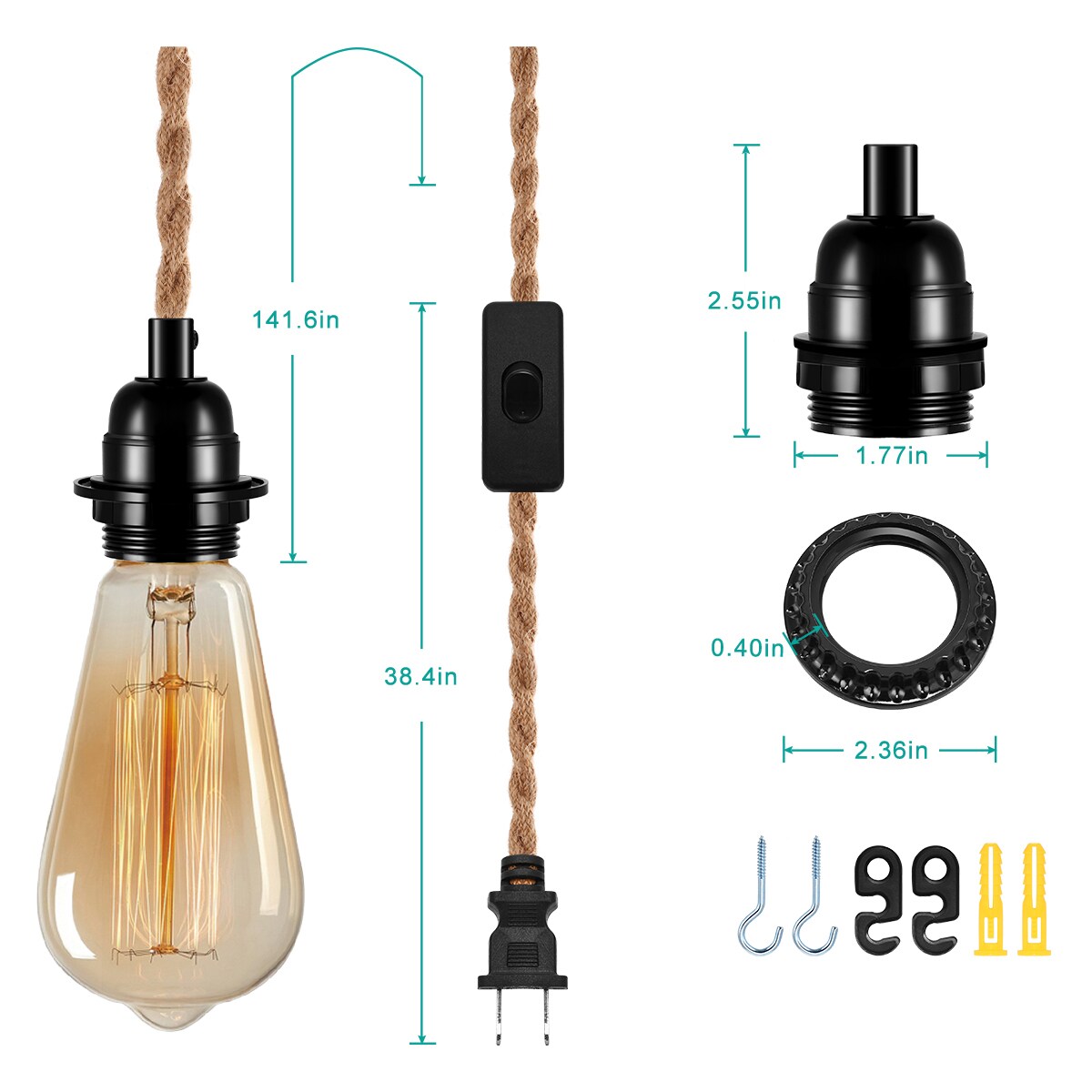 DORESshop LSC-MS01E26AC Pendant-Lights - View #5
