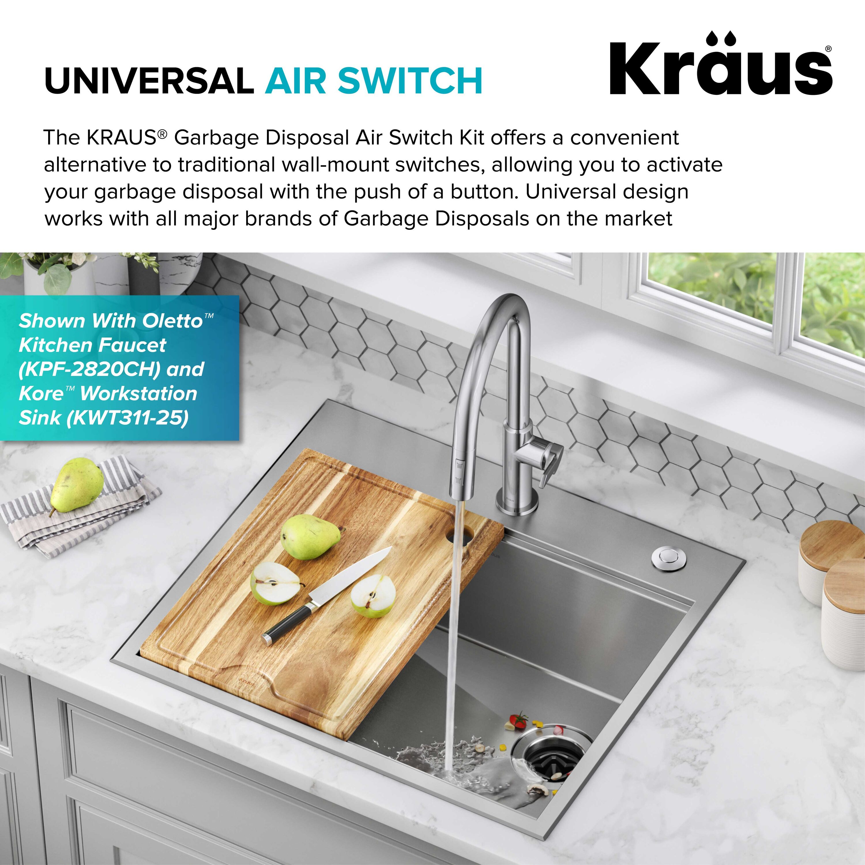 Kraus KWDA-100CH Kitchen-Sink-Accessory-Kits - View #5