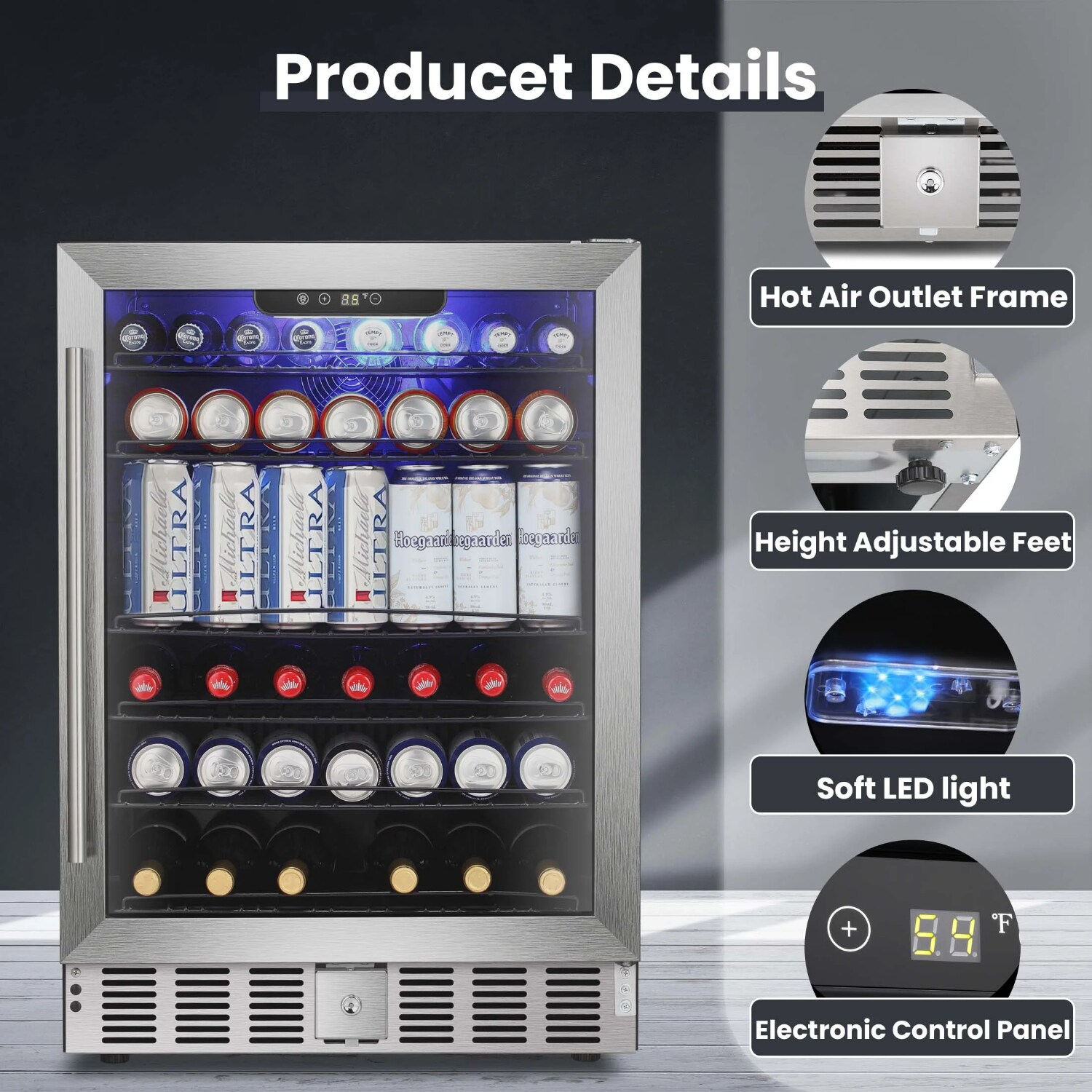Antarctic Star LSAS-W58145B Beverage-Dispensers - View #3