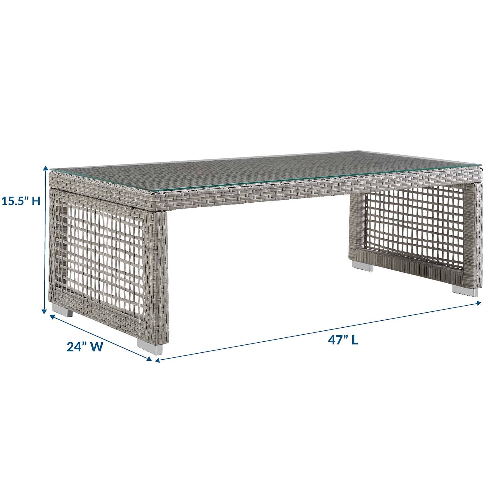 Modway EEI-2919-GRY Patio-Tables - View #6