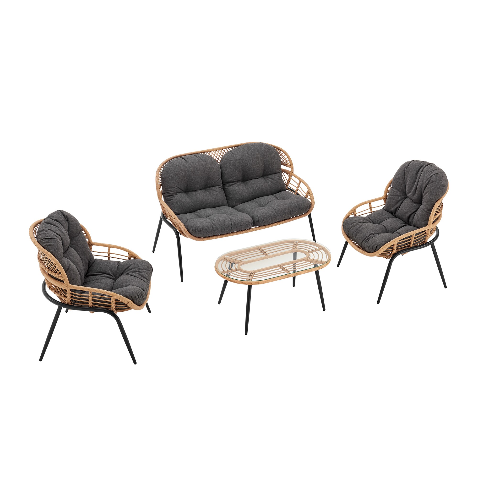 Manhattan Comfort OD-CV022-GY Patio-Conversation-Sets - View #8
