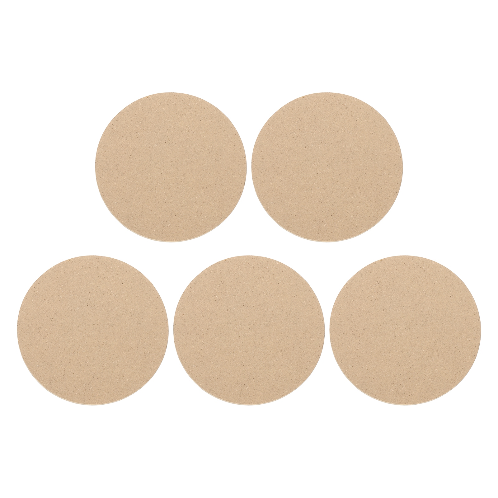 PATIKIL 5pcs 5inch 127mm OD Ceramic Drying Slab 9mm 3/8inch Thick Round Clay Wedging Board Sculpture Base Plate Pottery Wheel Bats without Holes Sand Table Baking Model Bottom Block #S26042400UX6798