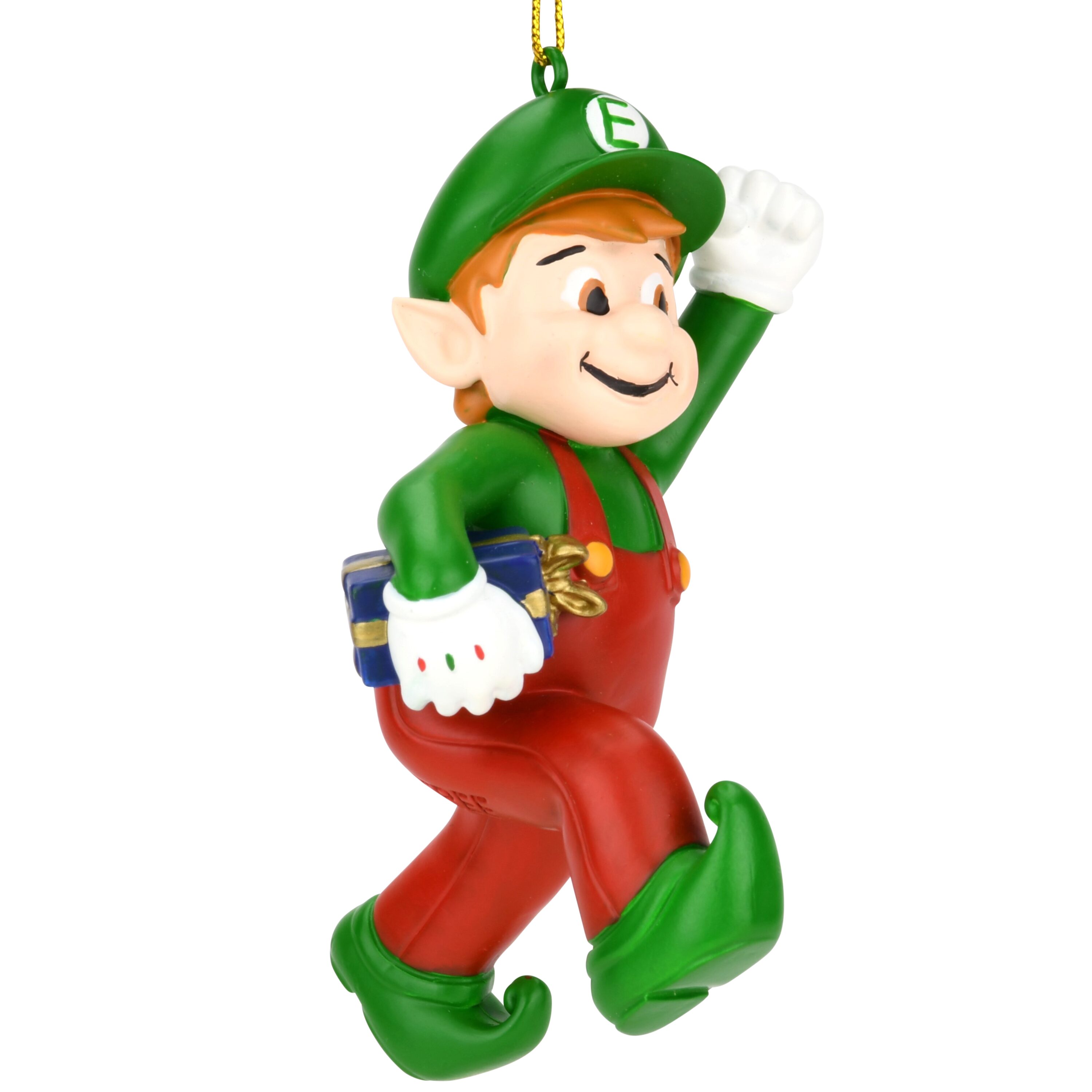 Tree Buddees Super Elf Bros Fun and Unique Gamer Christmas Ornaments