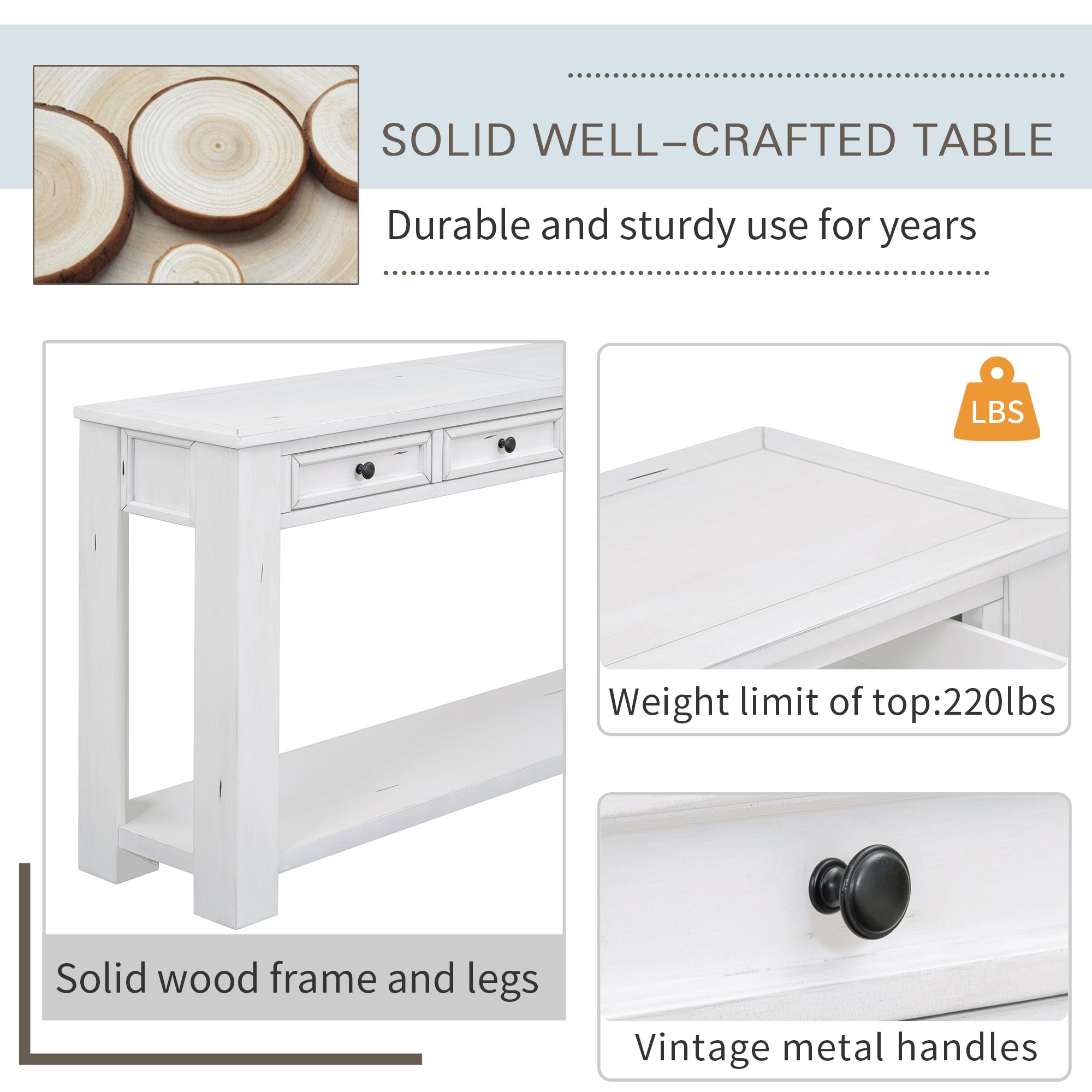 Oaks Decor OA287219K Console-Sofa-Tables - View #10
