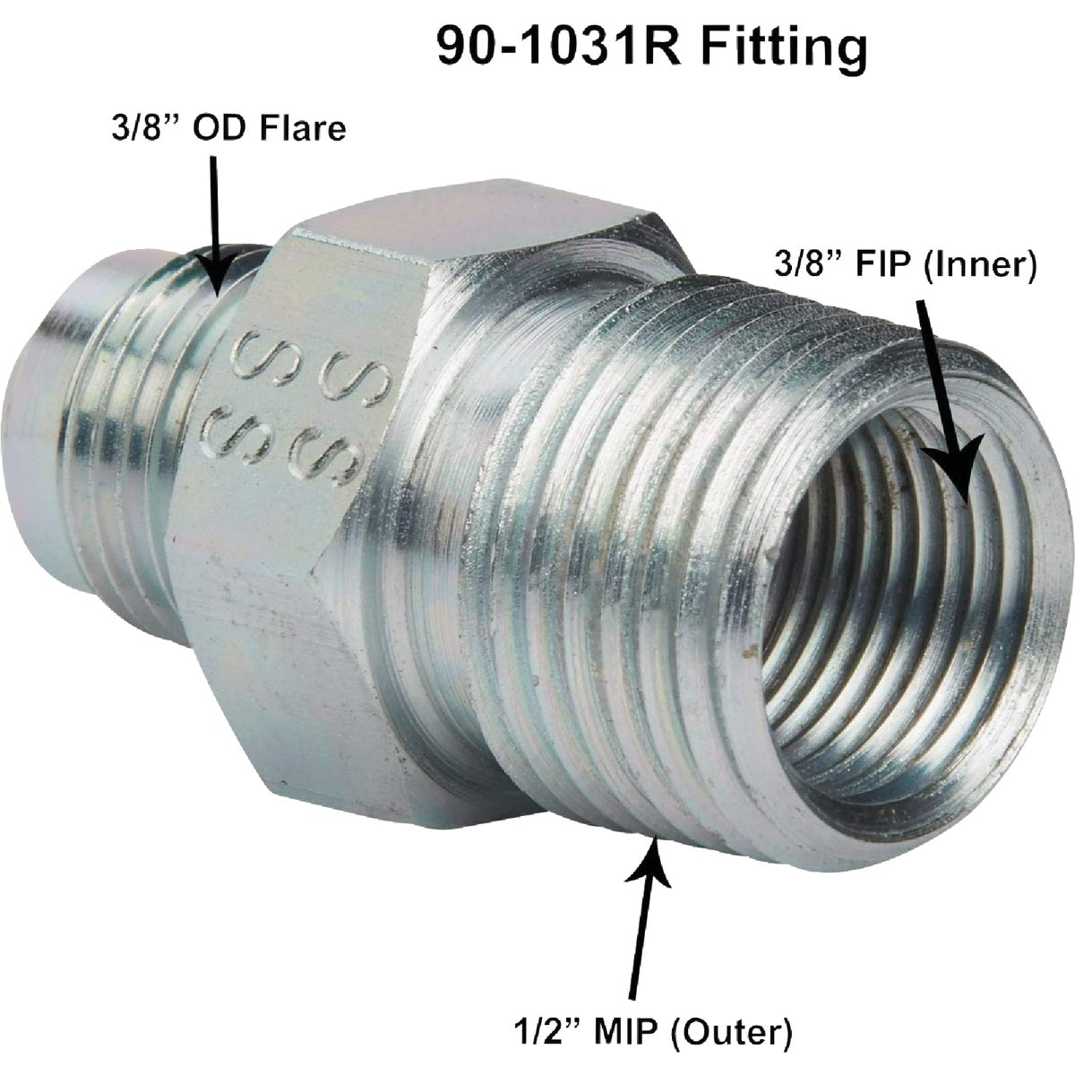 Dormont 90-1031R Brass-Plastic-Fittings - View #3