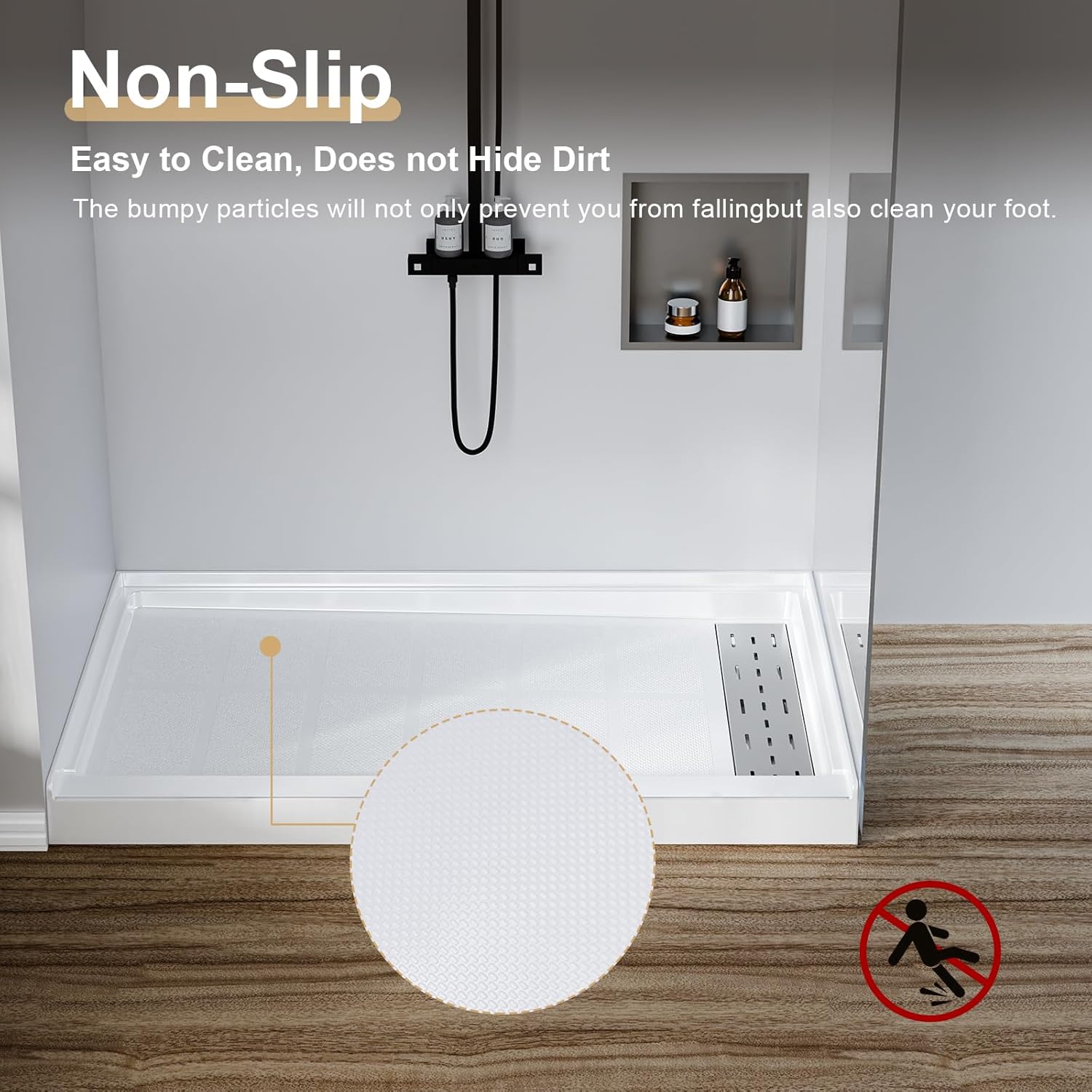 Qeetex LXL-PTH-334YK4BF Shower-Doors - View #2