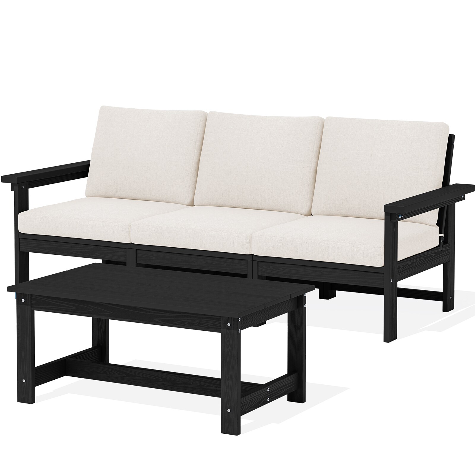 VOUA ZHSF04-BK Patio-Conversation-Sets - View #2