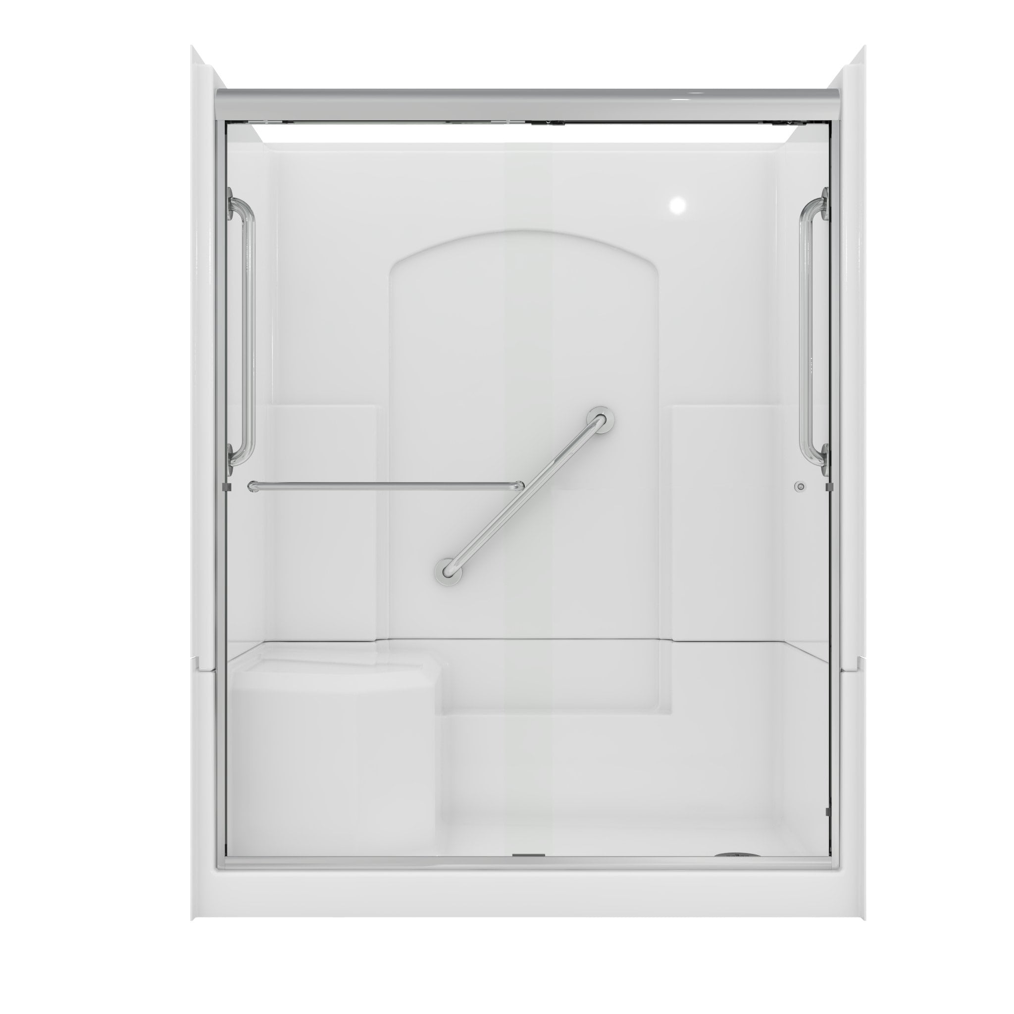 Laurel Mountain L3660SH1S4PLWC1 Alcove-Shower-Kit - View #2