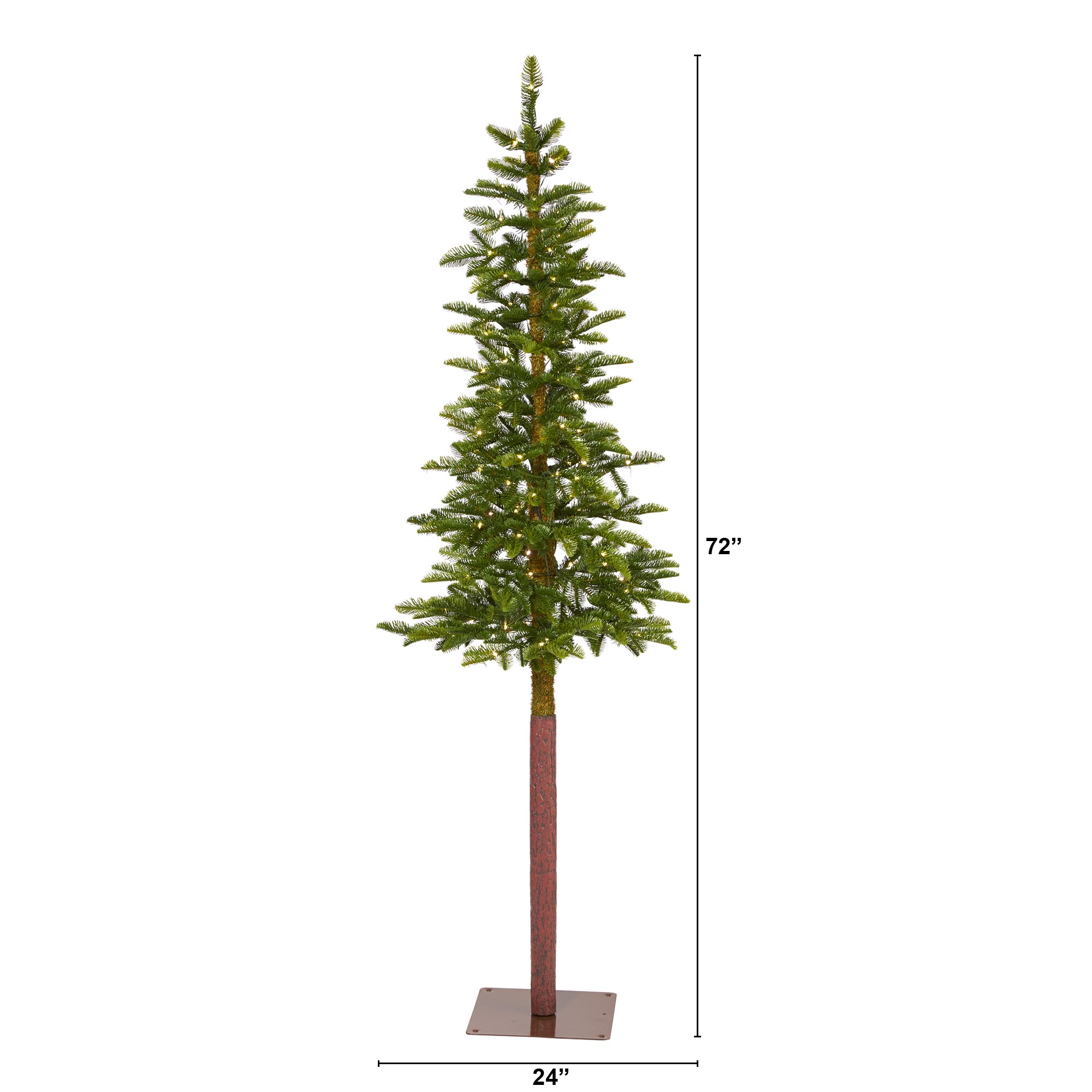 Nearly Natural T1465 Artificial-Christmas-Trees - View #3