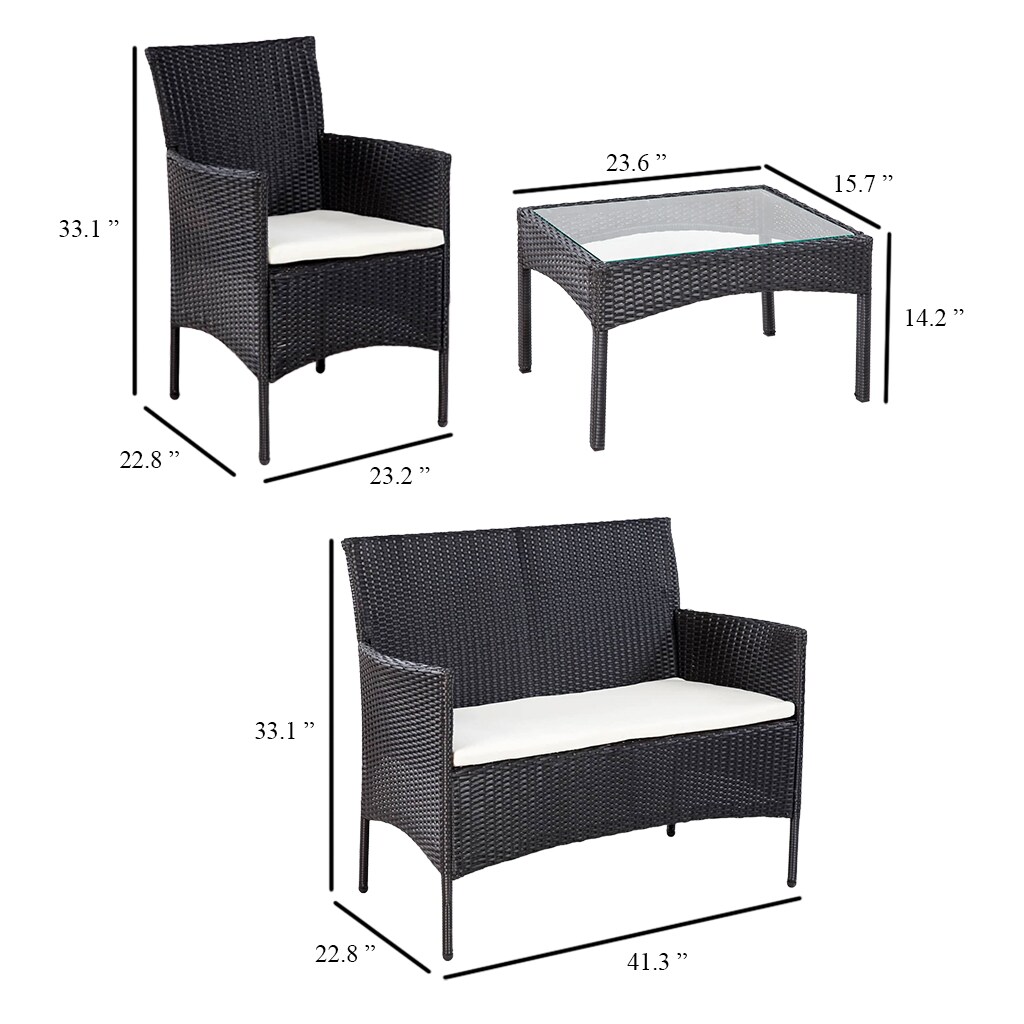 Benzara BM339665 Patio-Conversation-Sets - View #5