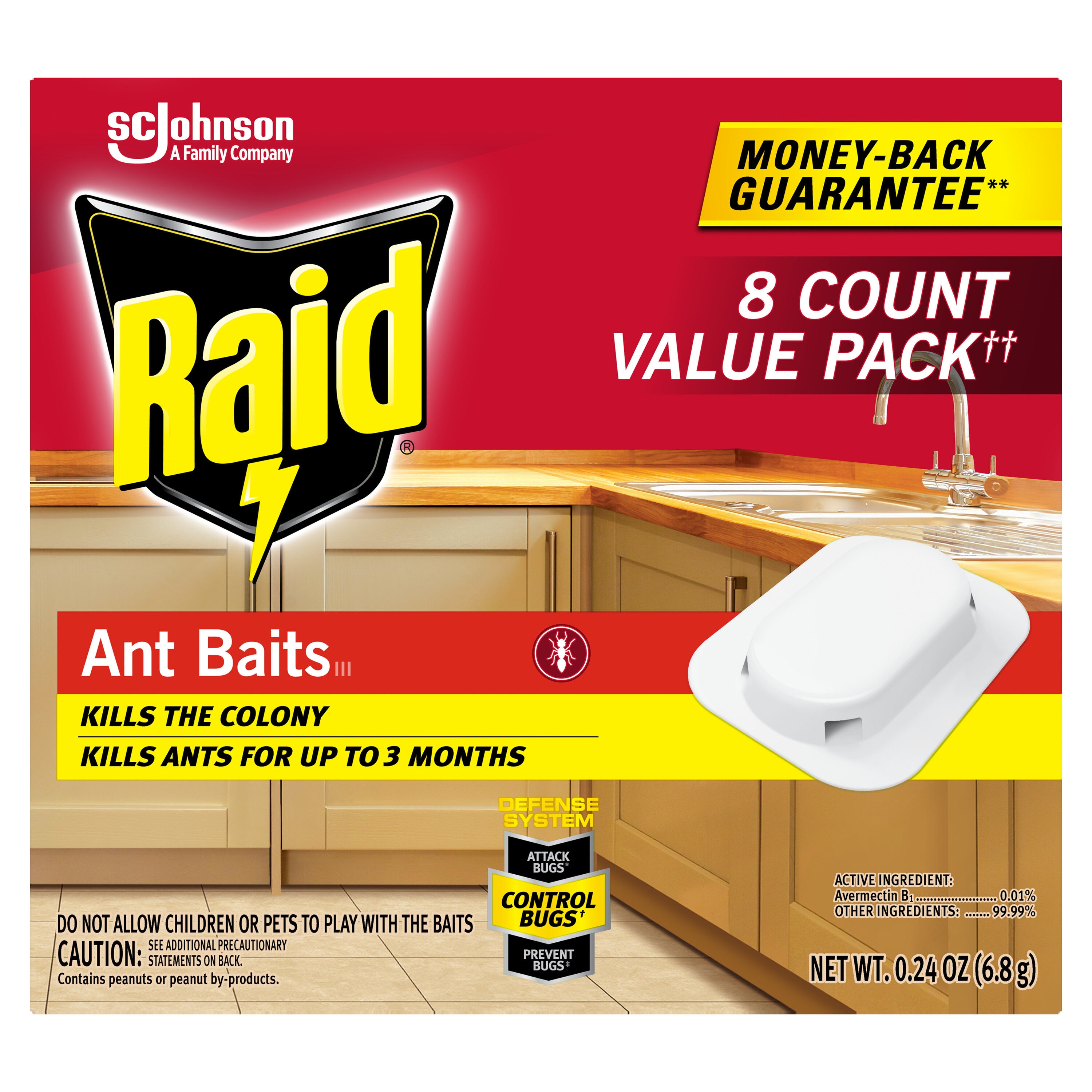 Raid Ant Baits III Value Pack Ant Bait Station (8-Pack) in the