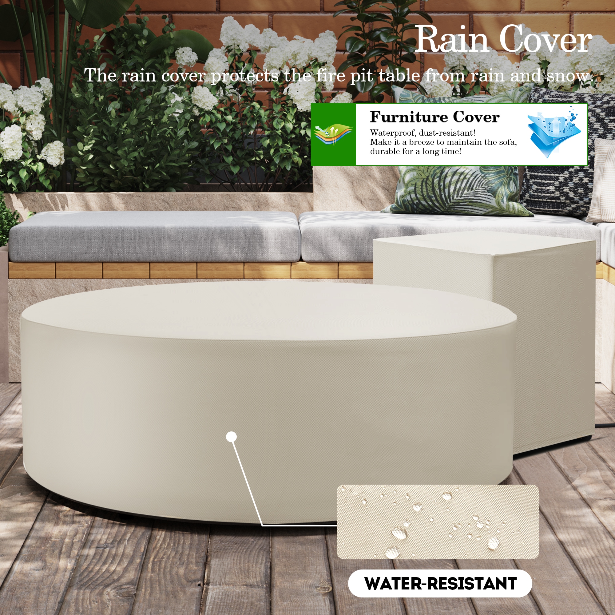 Patio Watcher LS-42MDK-XW-BW Outdoor-Gas-Firepits - View #9