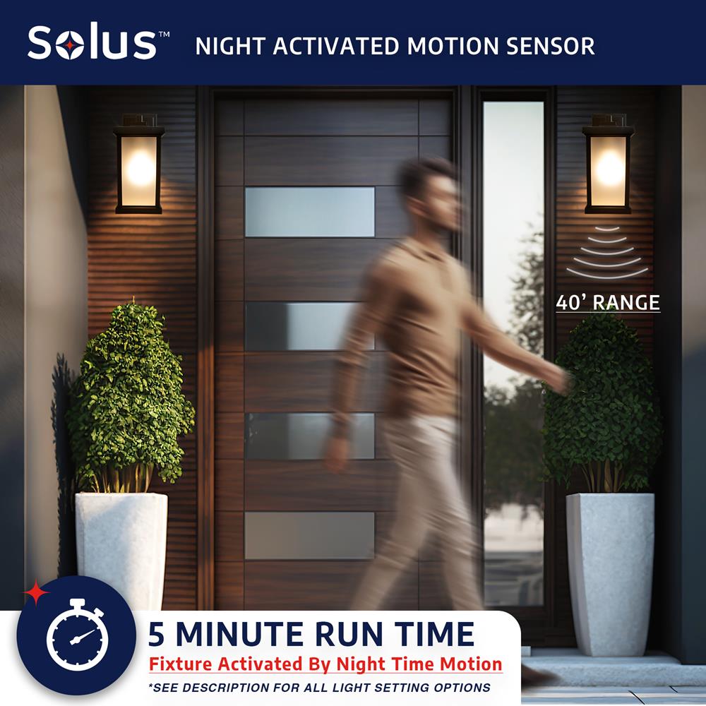 Solus WM-S51SF-BK-S Outdoor-Wall-Lighting - View #5