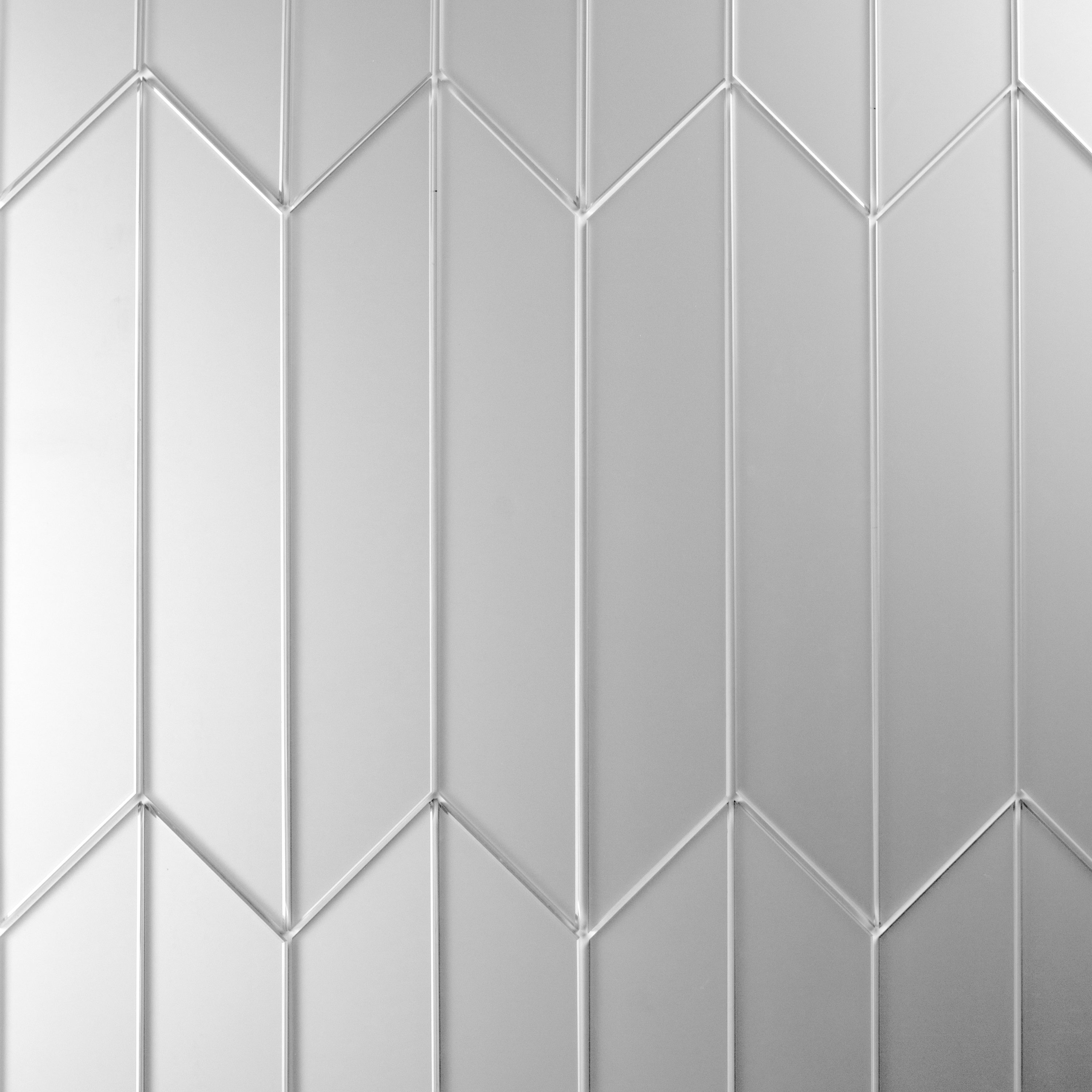 Abolos LWSREF0312-GO[L] Reflections Silver 4-in x 12-in Matte Glass Subway Standard Wall Tile ( 16.2-sq ft Carton )