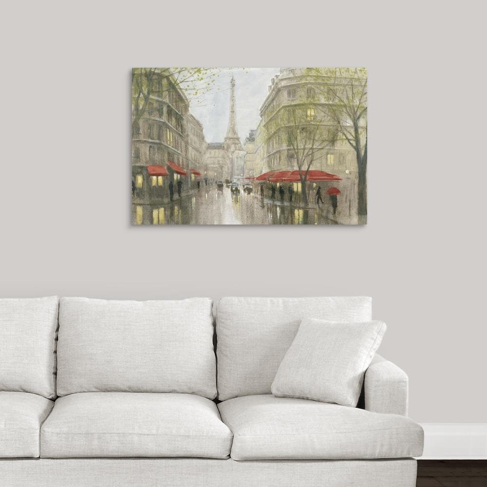 GreatBigCanvas Impression of Paris by Myles S 24-in H x 36-in W ...