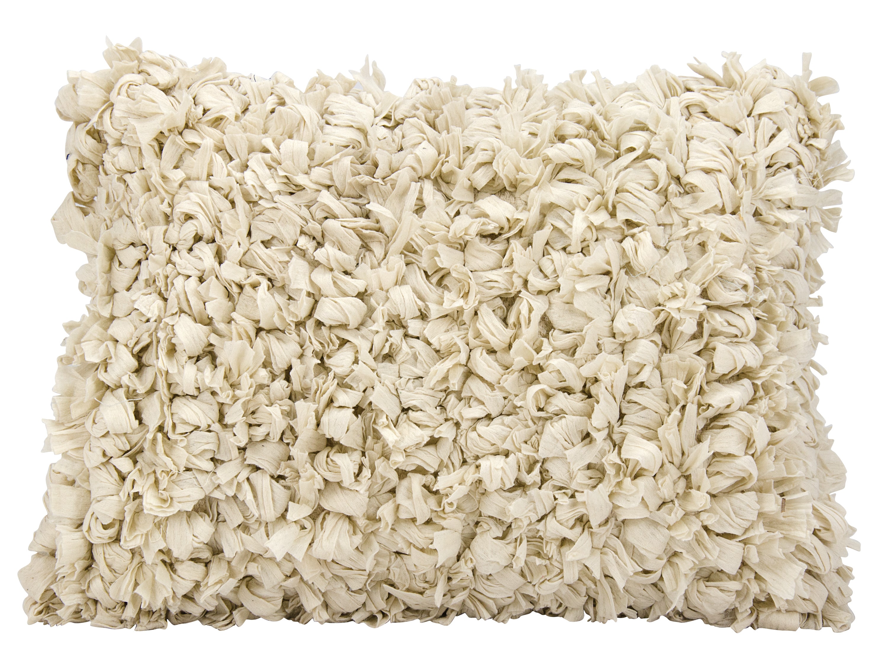 Mina Victory 798019074678 Lifestyles 13-in x 33-in Off-white Rectangular Indoor Decorative Pillow