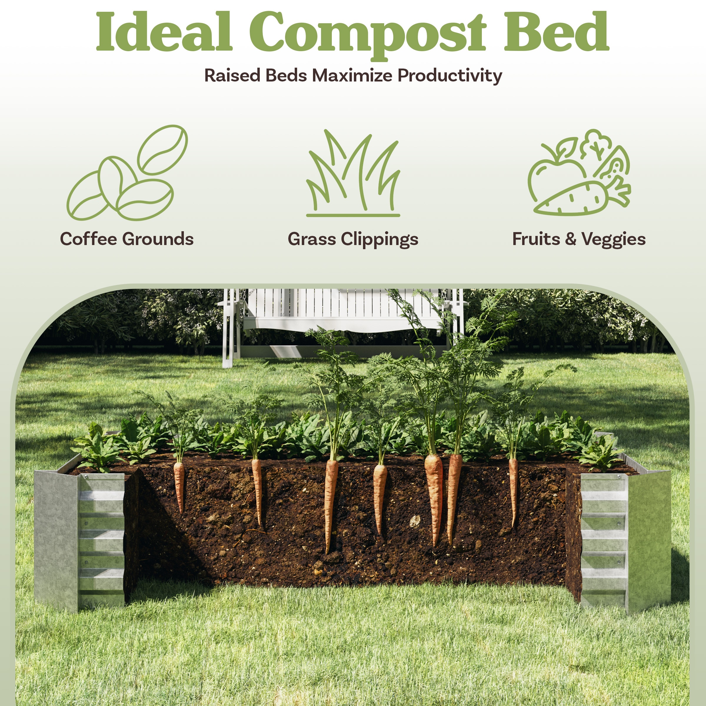 Nature Spring 379666EKO Raised-Garden-Beds - View #3