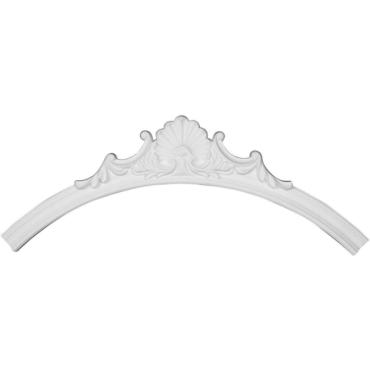 Ekena Millwork CR77SH Shell 3.375-Inches x 77.625-Inches Quarter Polyurethane Ceiling Ring
