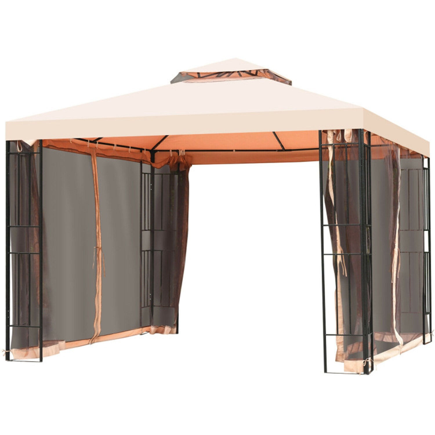 Mondawe MO-16087BG-NY Wood-Resin-Gazebos - View #5