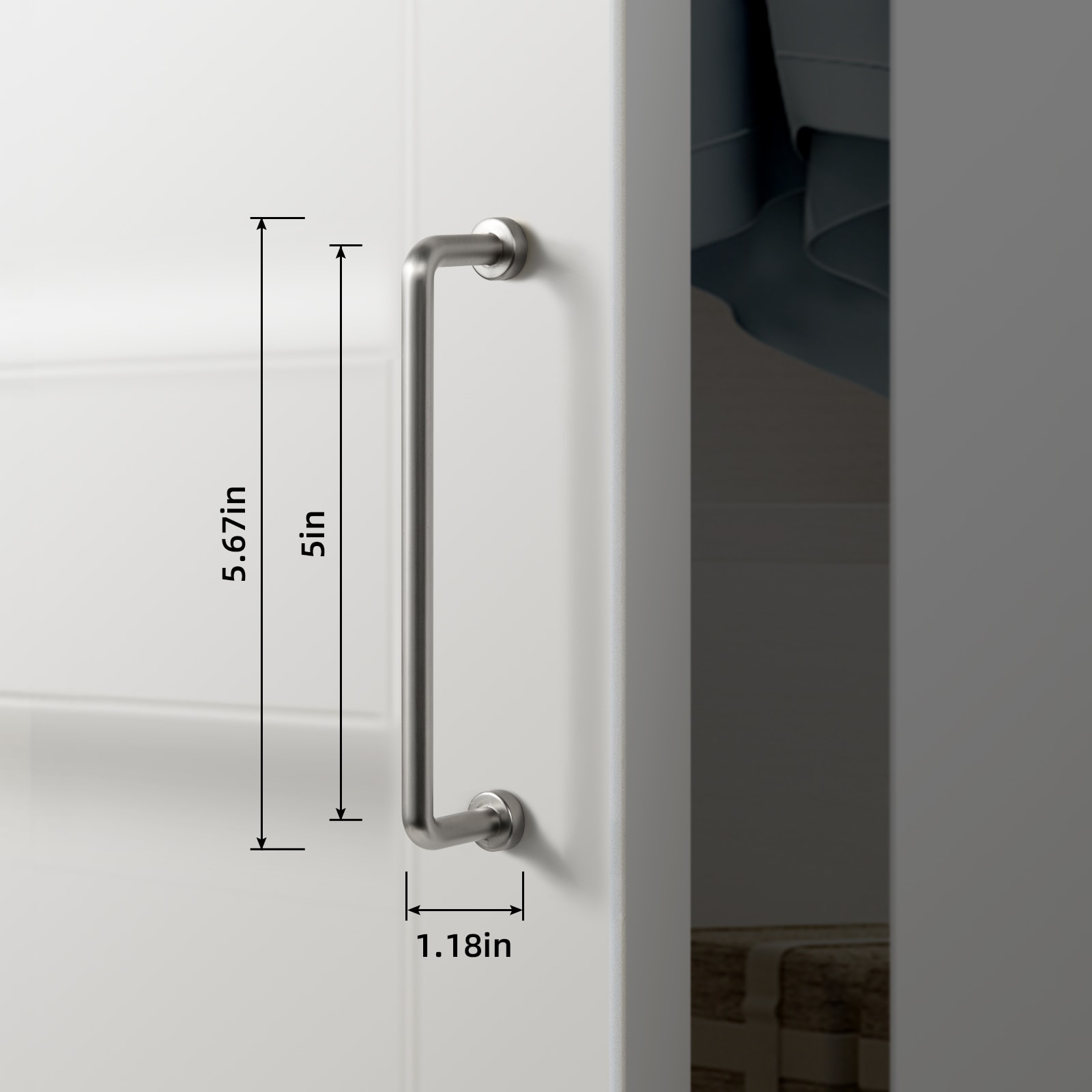 Miaokesen 1827NL-128 Cabinet-Pulls - View #2