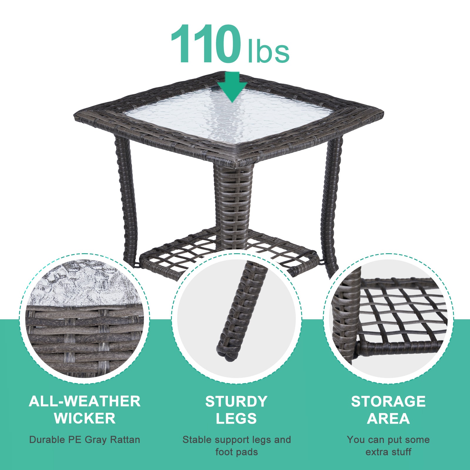 Winado LO1G56000672 Patio-Tables - View #5
