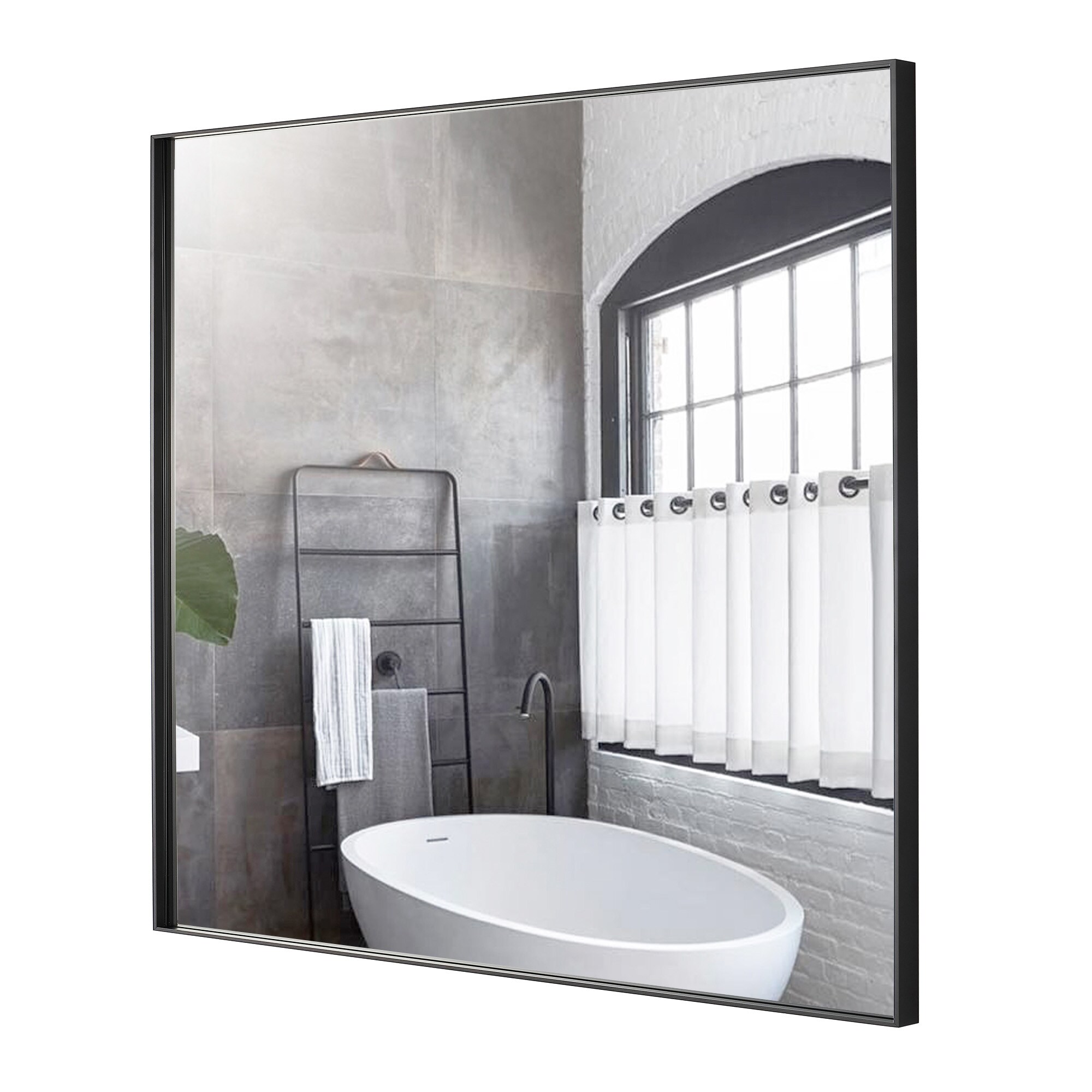 GETLEDEL MR-2527BK Framed-Bath-Mirrors - View #8