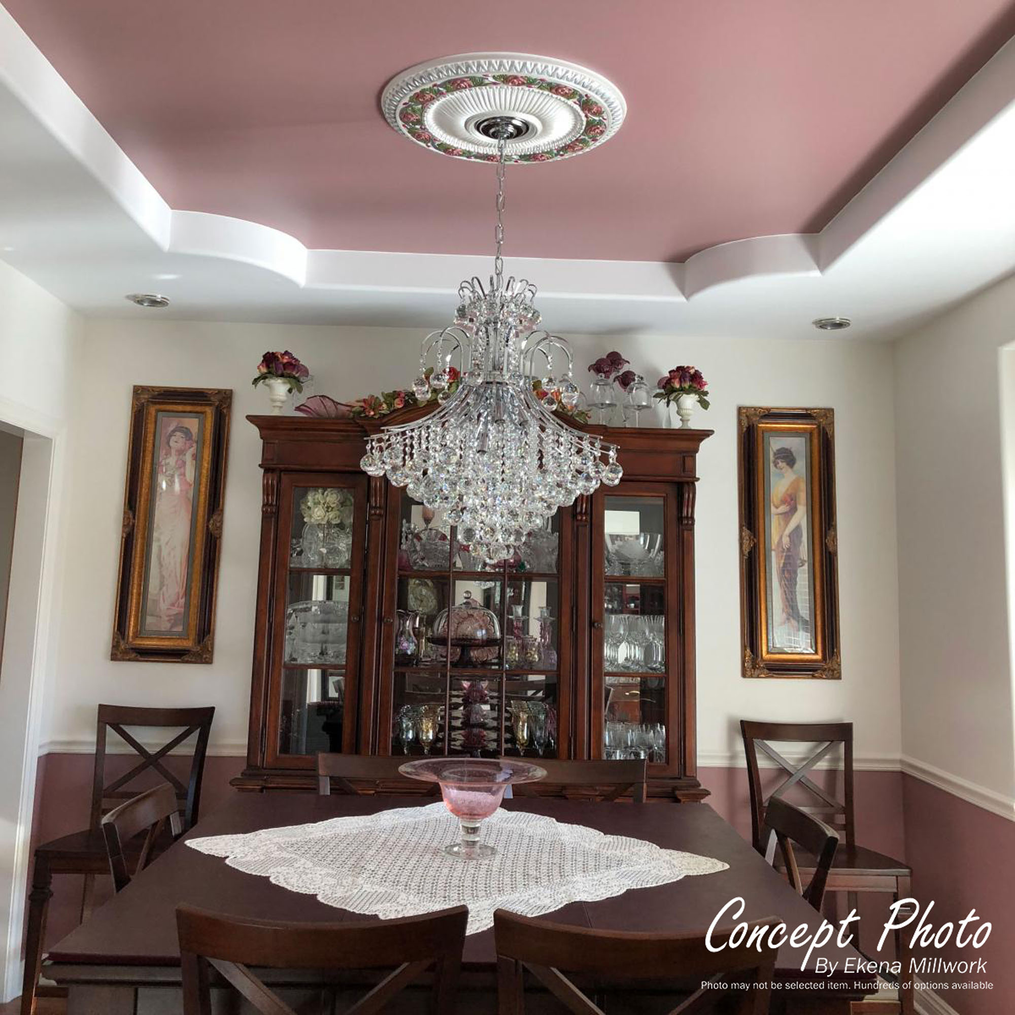 Ekena Millwork CM24DI2 Ceiling-Medallions - View #2