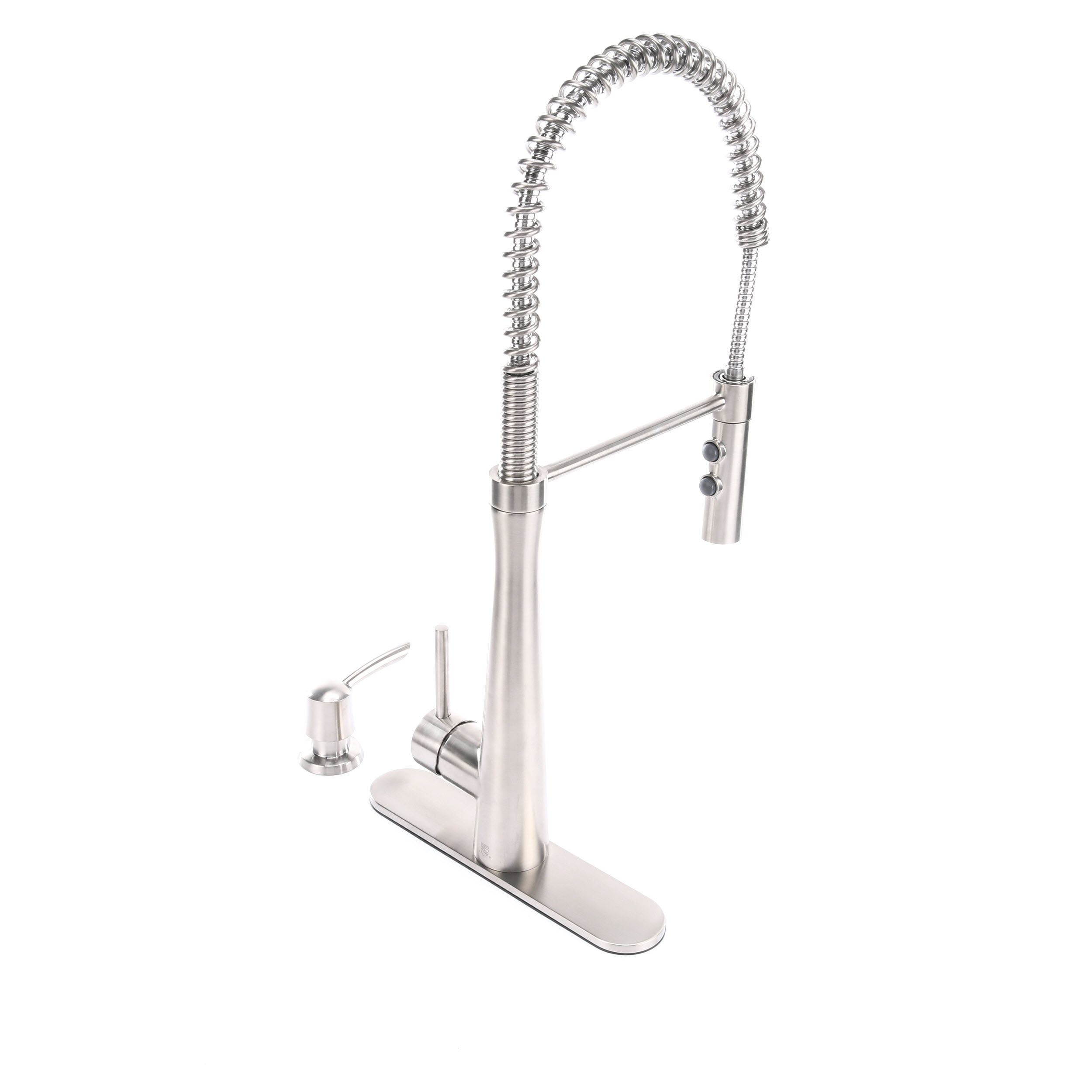 Giagni Fresco Stainless Steel 1 Handle Pull Down Kitchen Faucet Dandk   46868790 40 