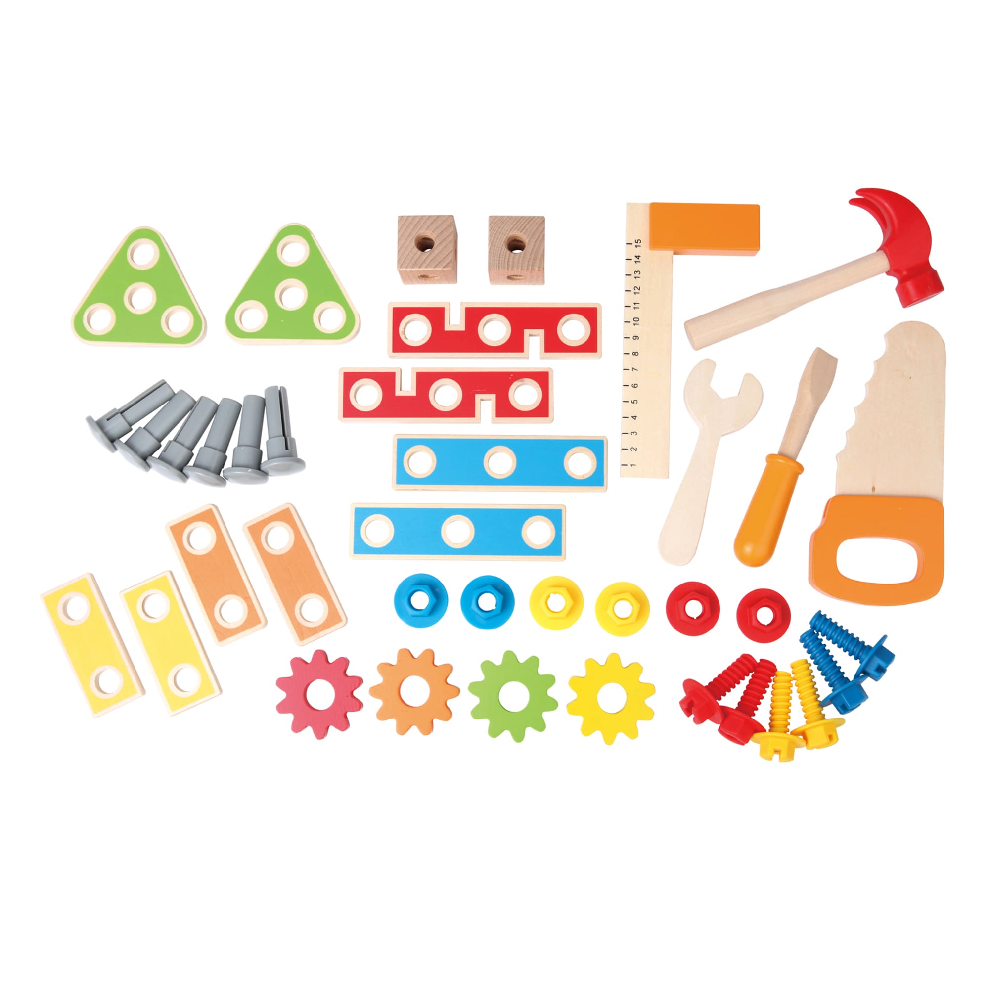 Hape Multi-Color Wooden Early Explorer Master Workbench