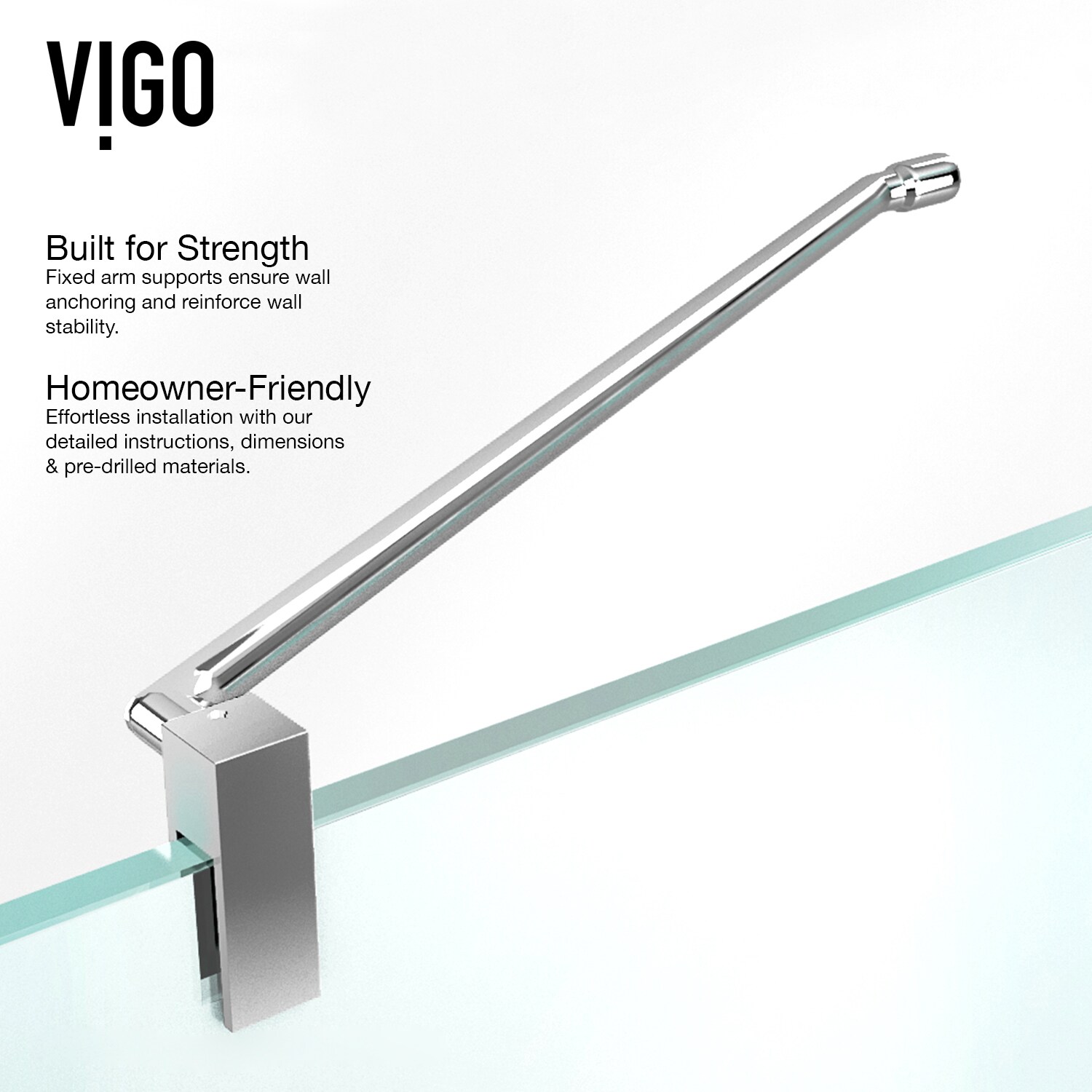 Monteray Frameless Clear Glass Shower Enclosure with Brushed Nickel Hardware
