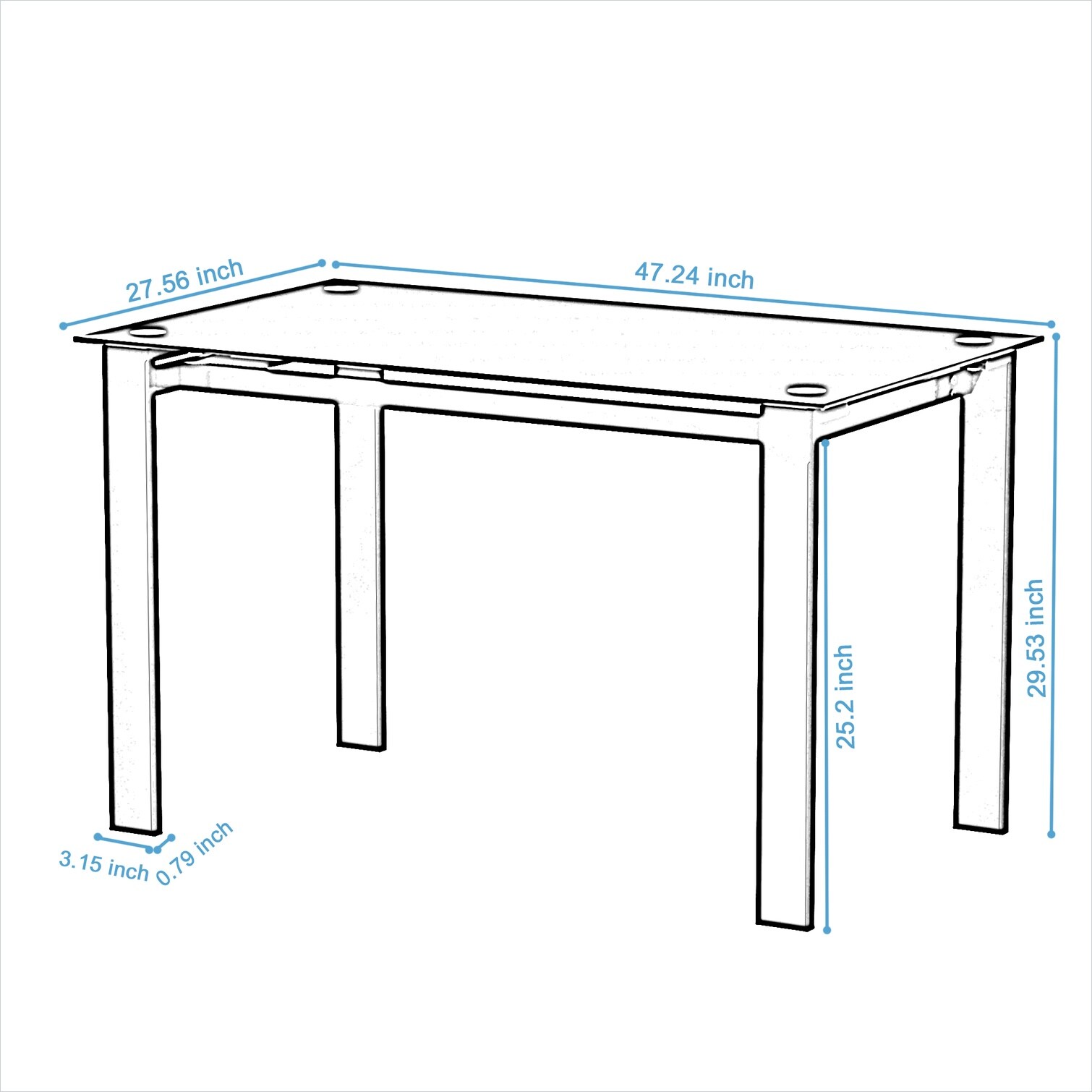 SunJet X94JP76TJICC Dining-Tables - View #5