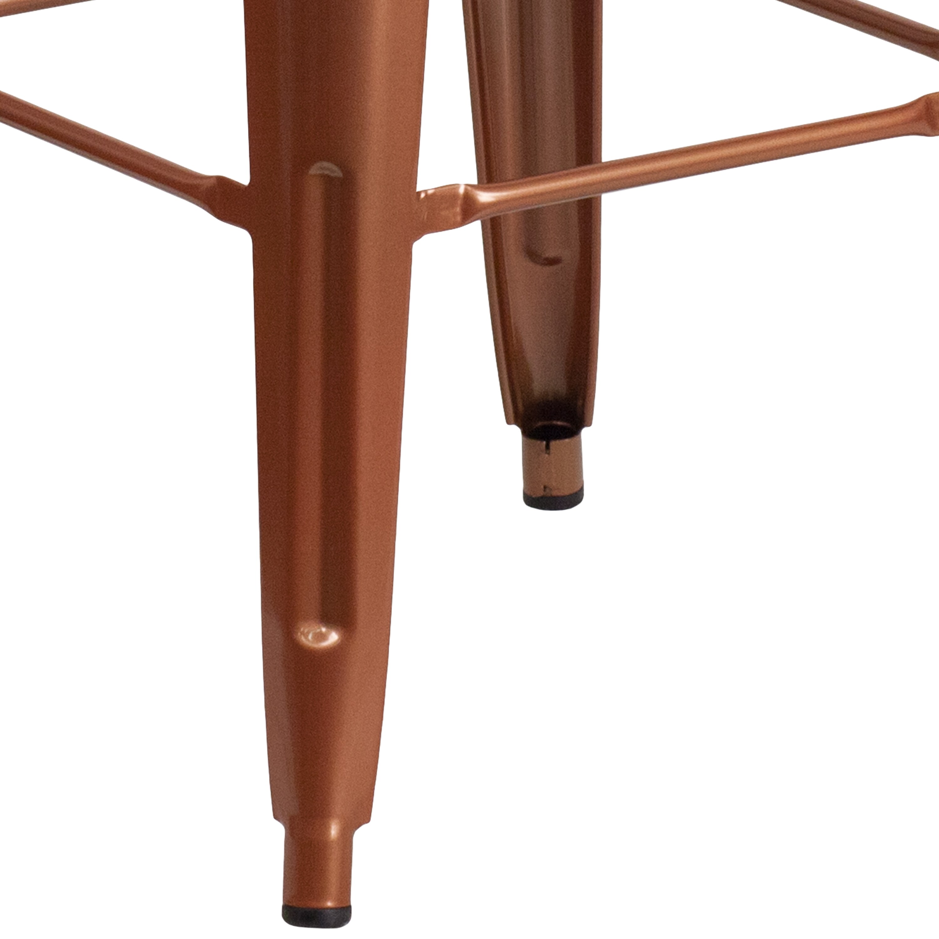 Brushed copper bar discount stools