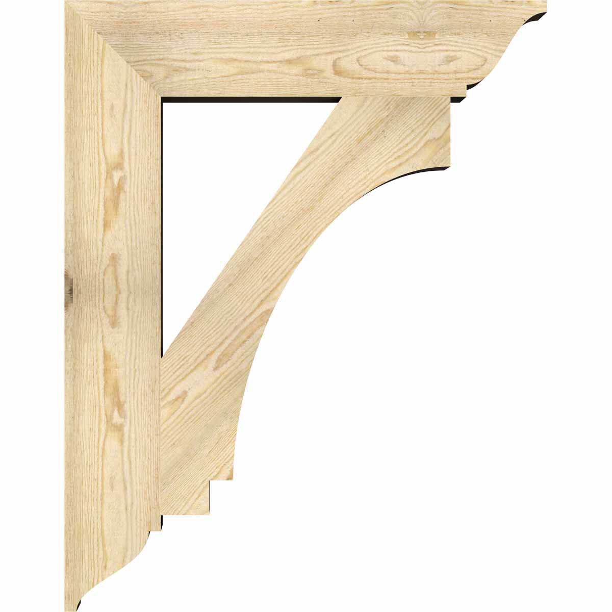 Ekena Millwork BKT06X30X38IMP01RDF Exterior-Brackets-Braces - View #3