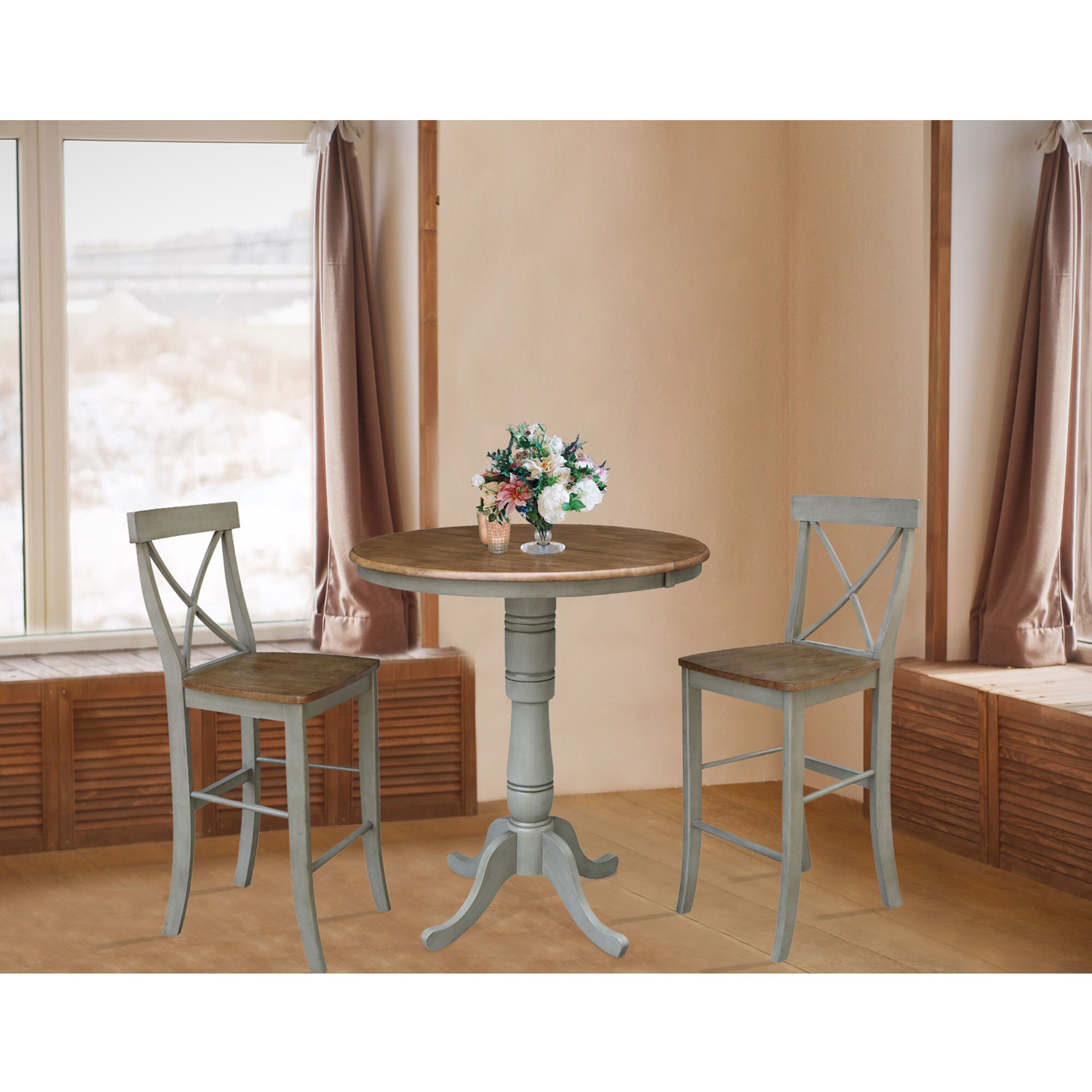 International Concepts K41-36RXT-6B-S6133-2 Dining-Sets - View #5