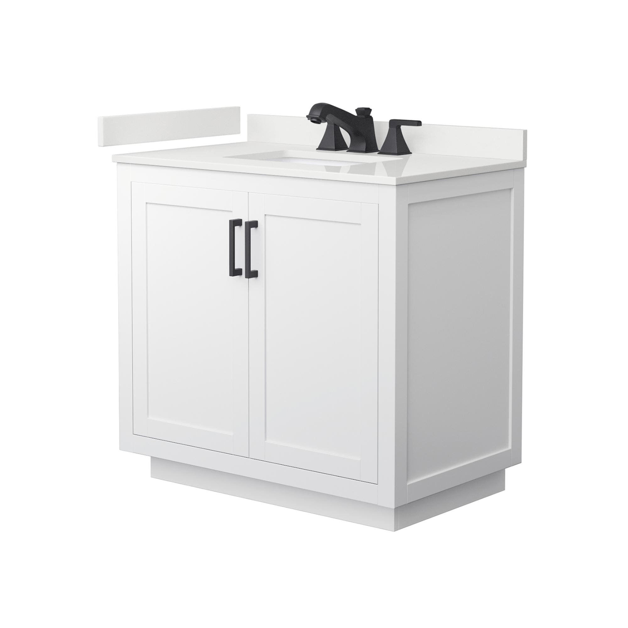 Wyndham Collection WCF292936SWBWQUS3MXX Bath-Vanity-Combo - View #2