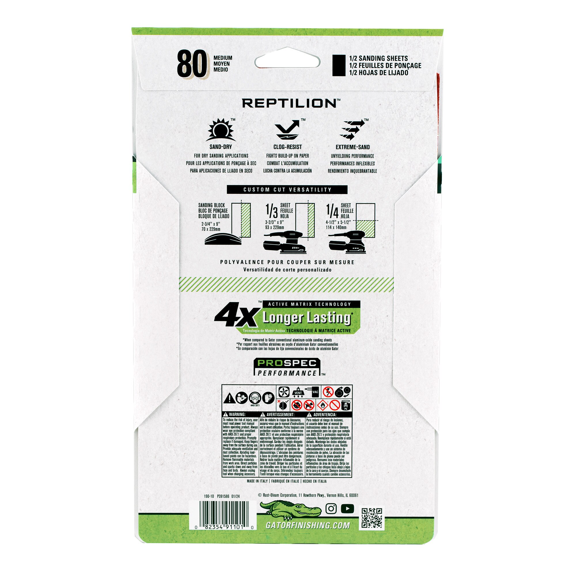 Gator 391101 Pt-Sandpaper - View #3
