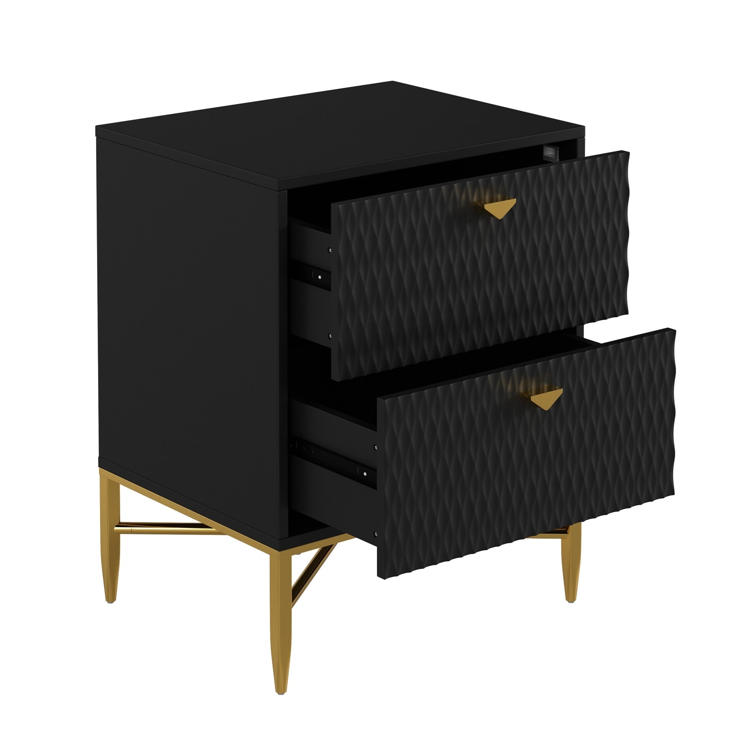 Mondawe MO-JH022-013BK nightstands - View #2