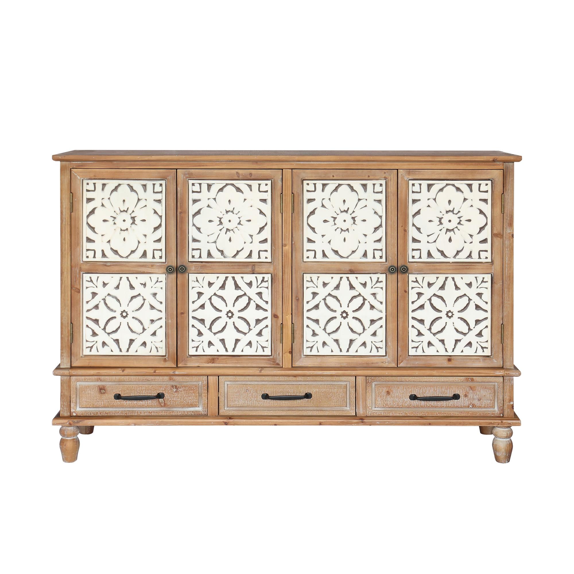 Bayfeve BF-231453-IN Sideboard Buffet Rustic Nature Brown Sideboard