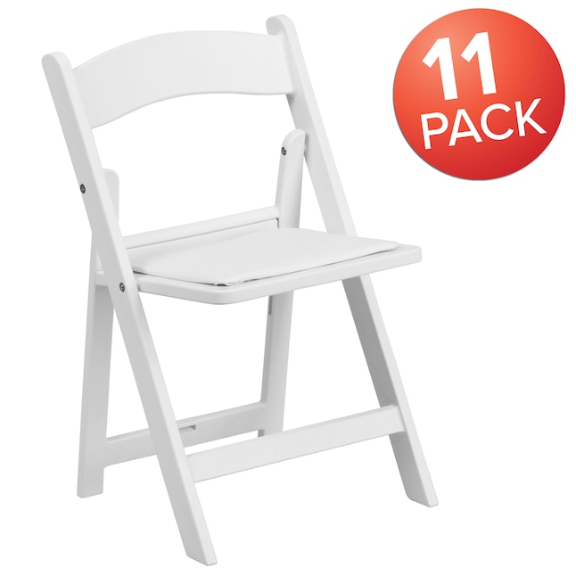 Flash Furniture 21-in White Upholstered Kids Accent Chair Flash Furniture 21-in White Upholstered Kids Accent Chair