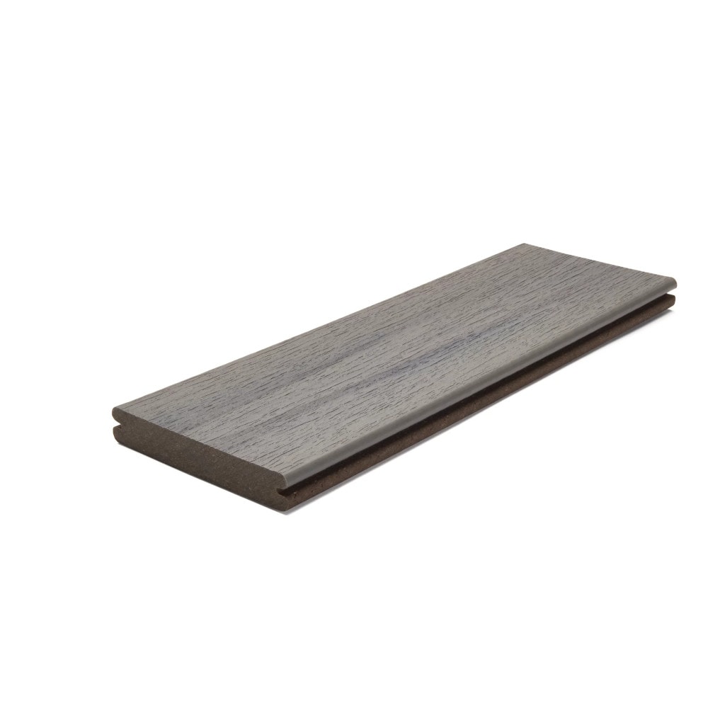 Trex Select 1-in x 6-in x 12-ft Millstone Grooved/Solid Composite Deck Board