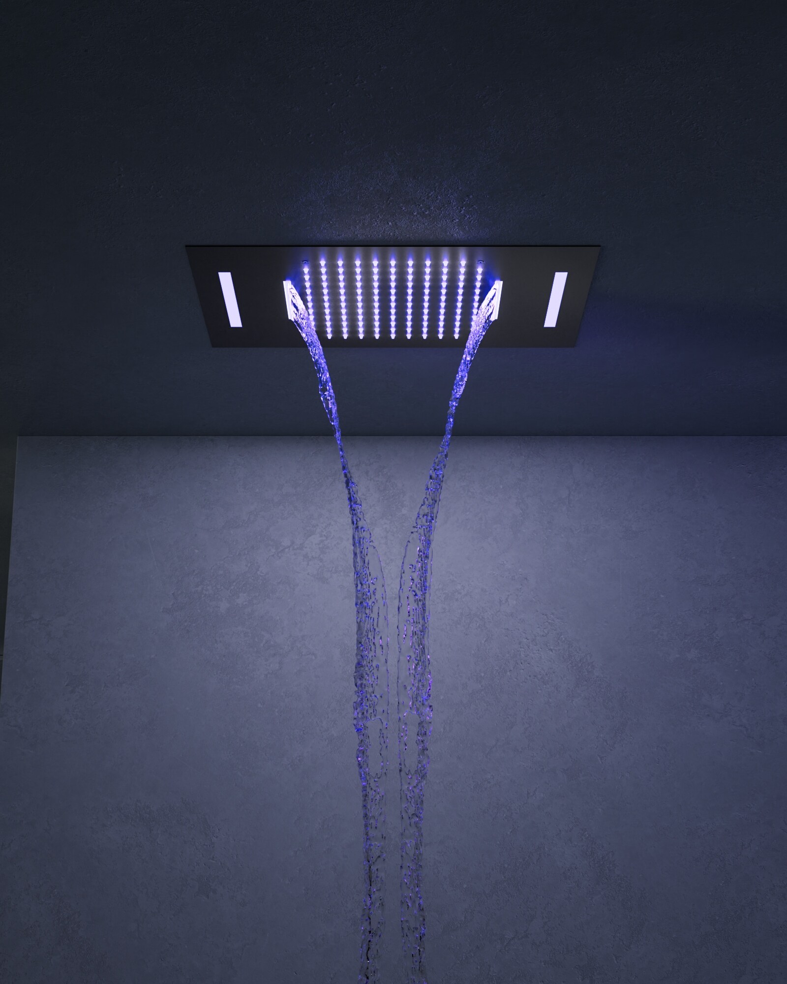 EVERSTEIN Q-928-OTOP Showerhead-Bar-Panels - View #2
