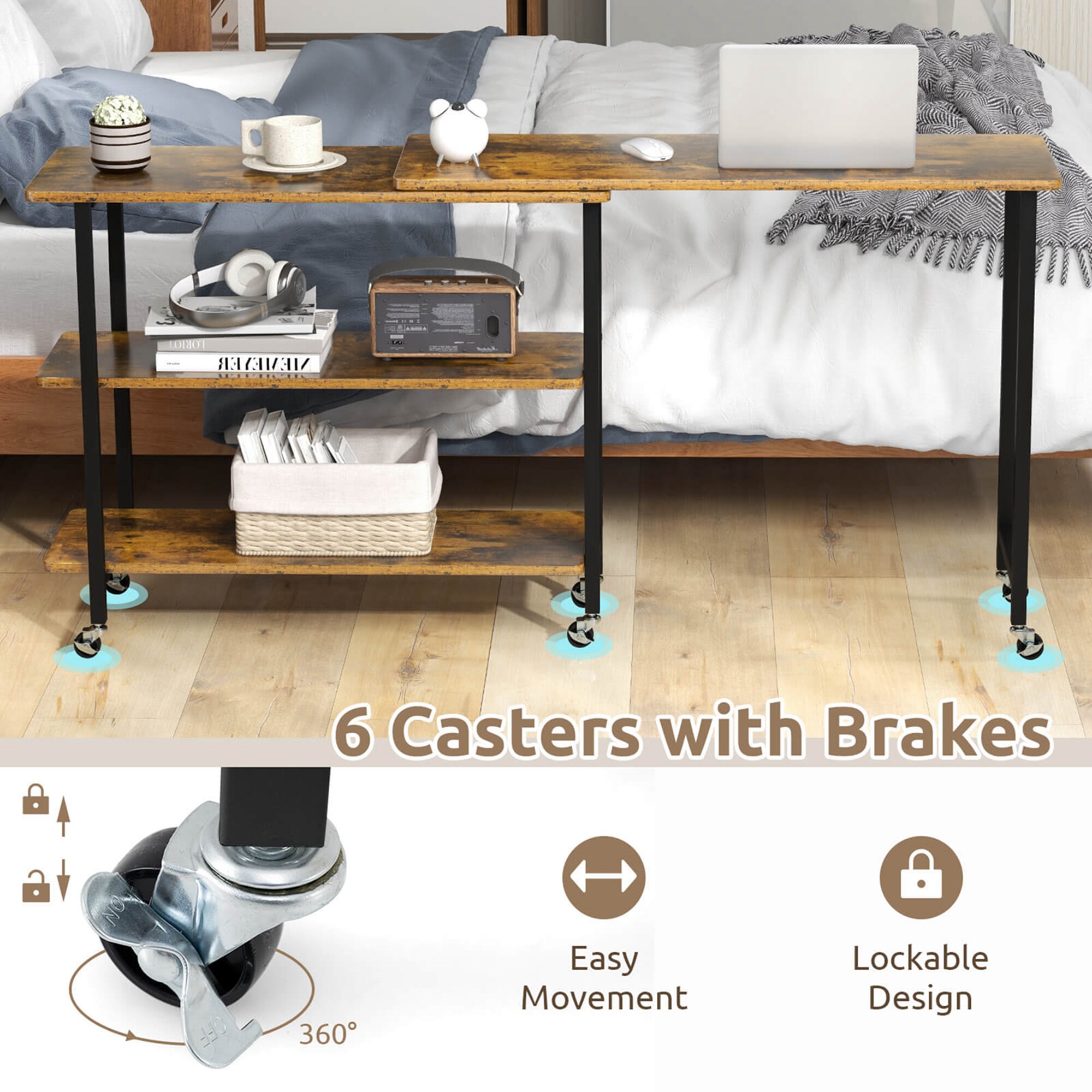 Costway HCST03095 End-Tables - View #3