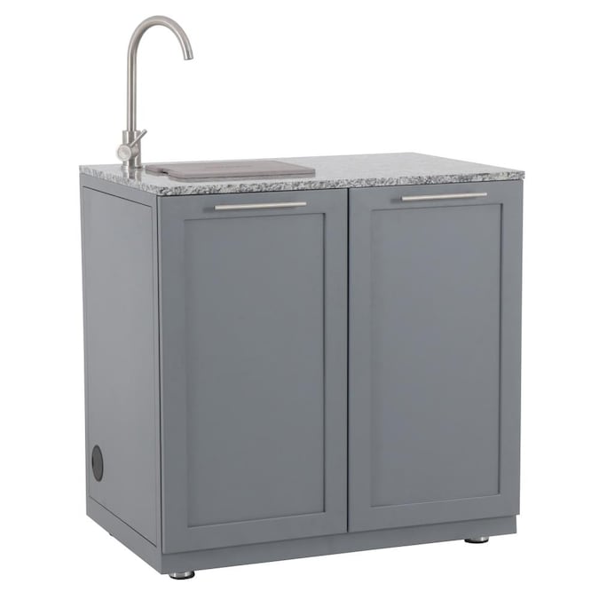 Outsider Barbecues Castle Lake 36 02 In, Outdoor Stainless Steel Sink